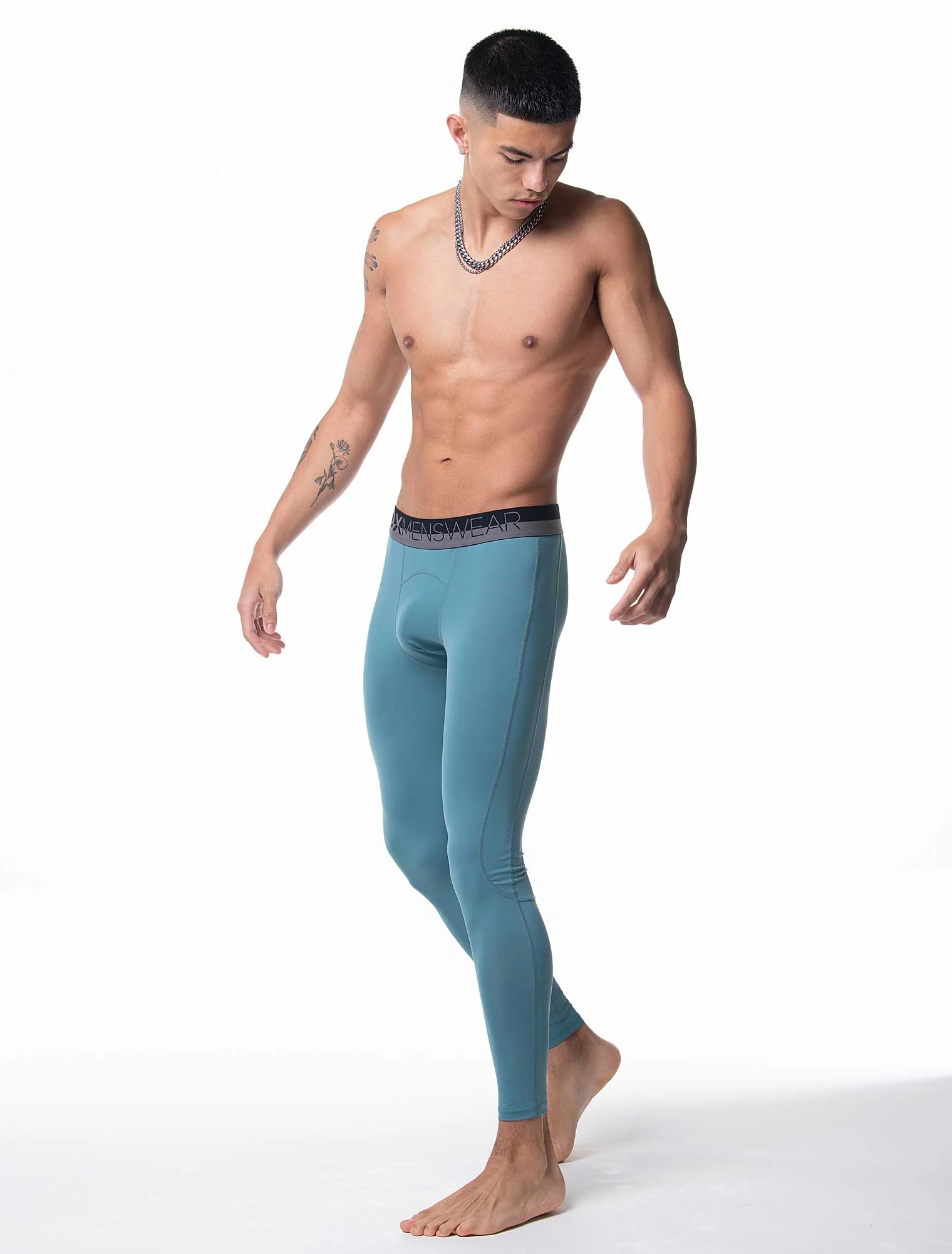 Compression Leggings 2.0 - Mint Green - Image 8