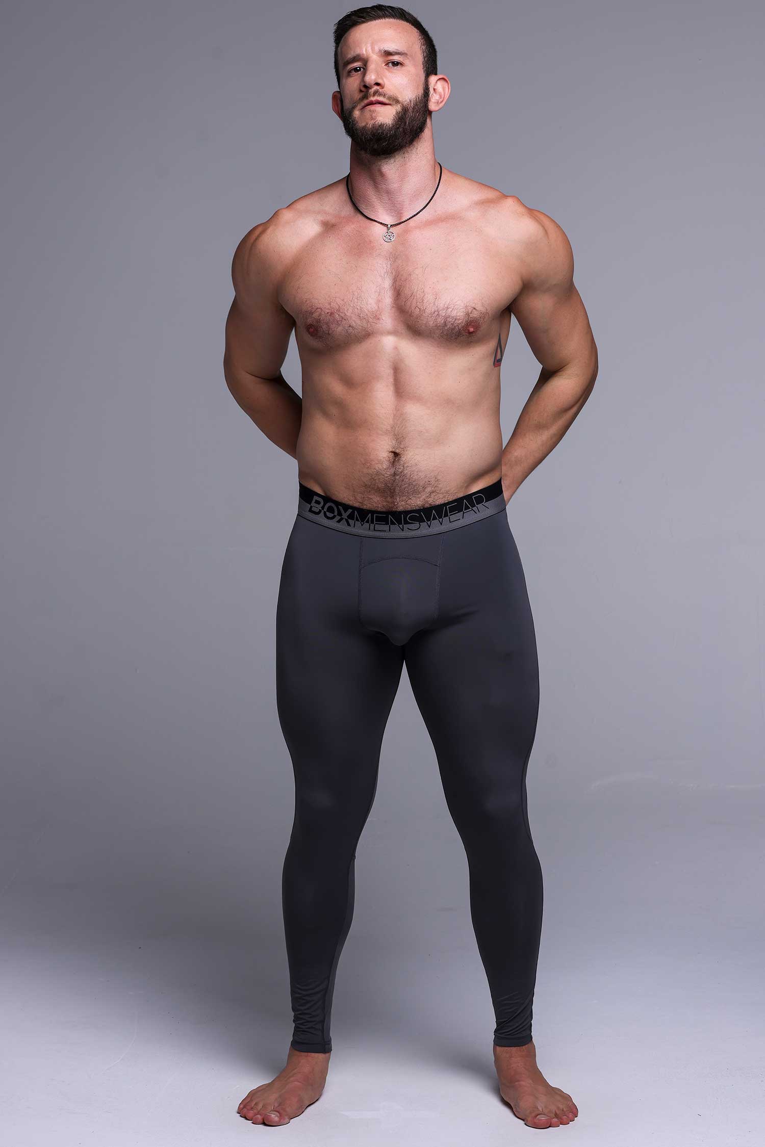 Compression Leggings 2.0 - Slate Grey - Image 5