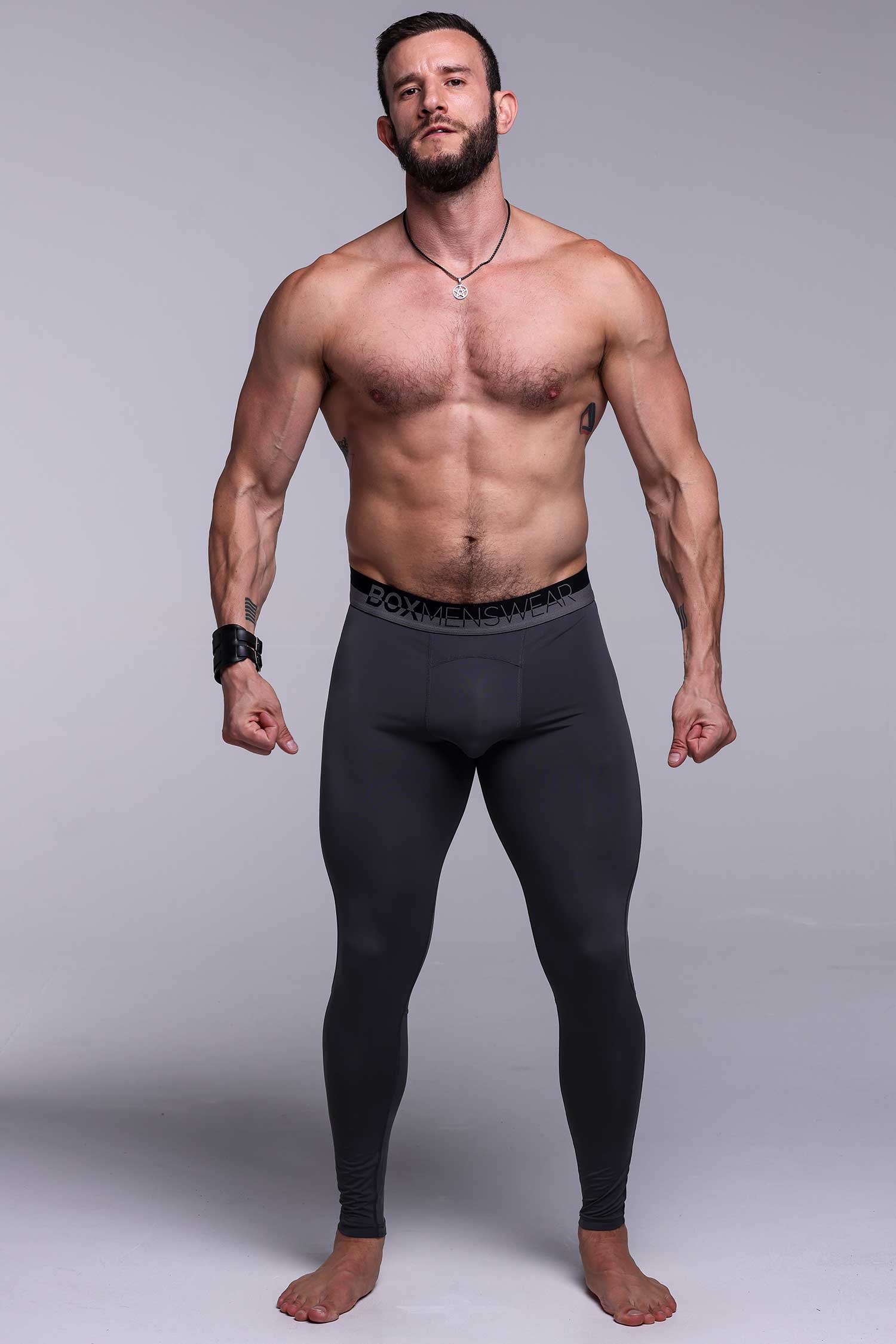 Compression Leggings 2.0 - Slate Grey - Image 9