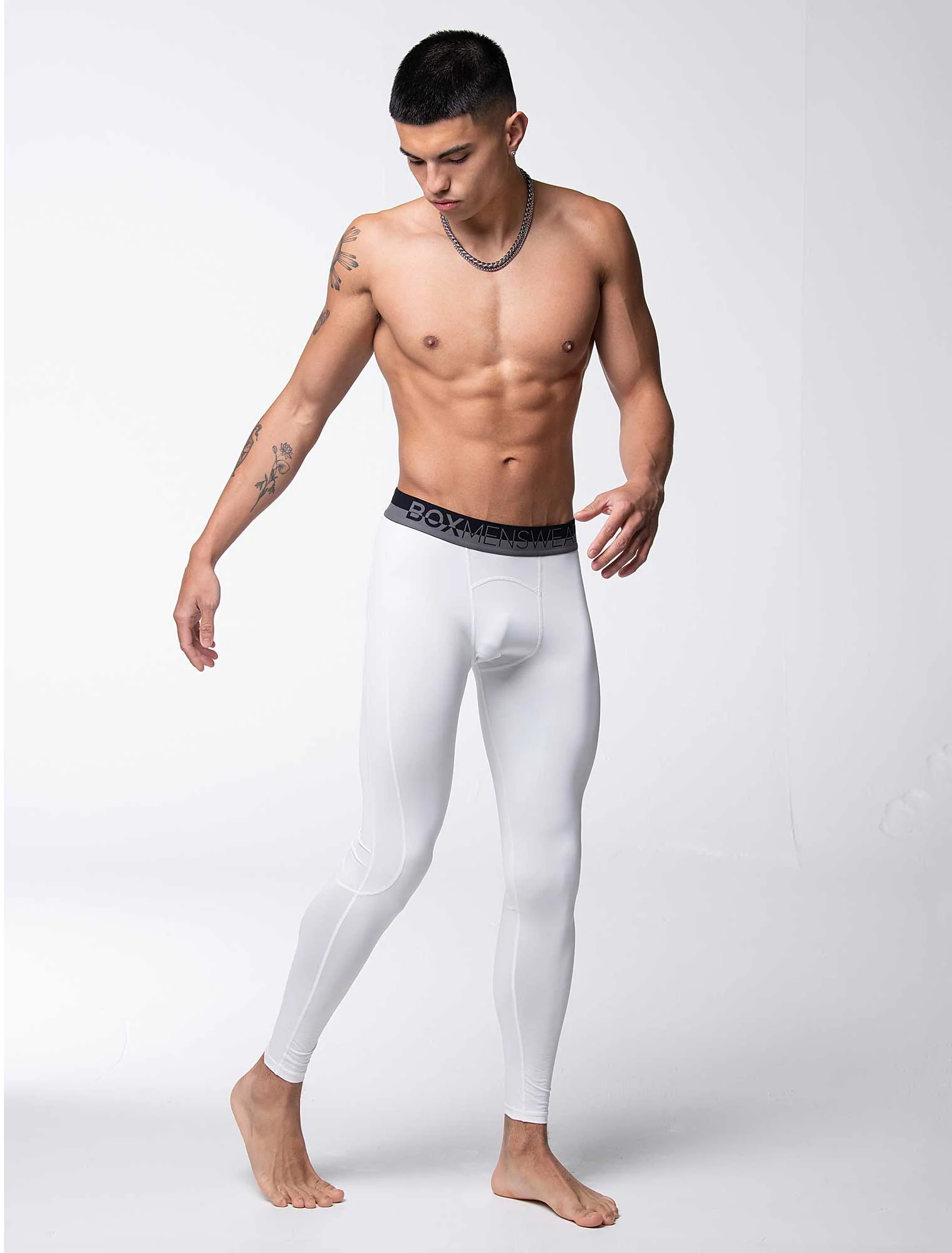 Compression Leggings 2.0 - White - Image 3