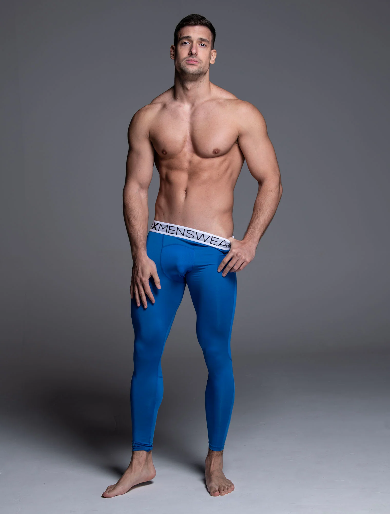 Compression Leggings - Cobalt - Image 6