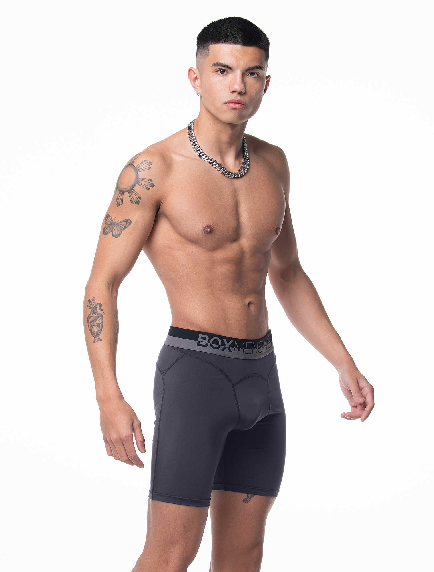 Compression Shorts 2.0 - Slate Grey - Image 7