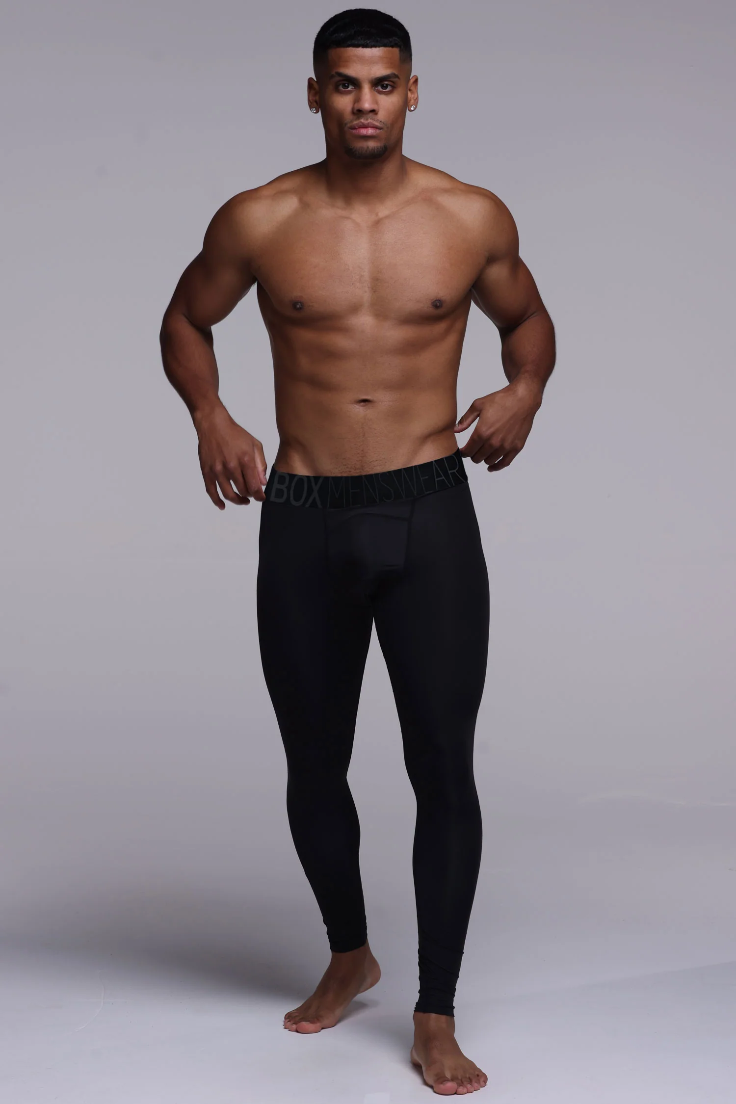 Featherweight Lounge Leggings - Black - Image 7
