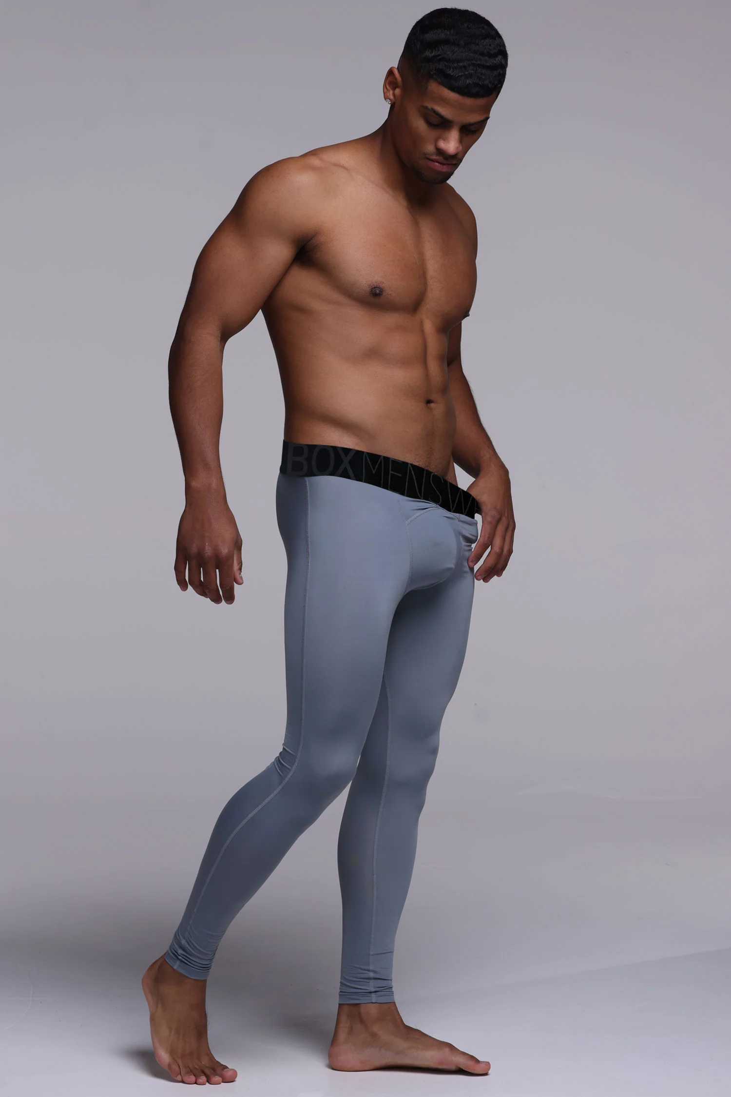 Featherweight Lounge Leggings - Grey - Image 3