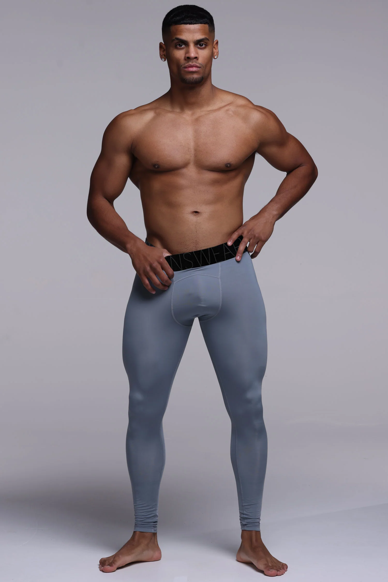 Featherweight Lounge Leggings - Grey - Image 6