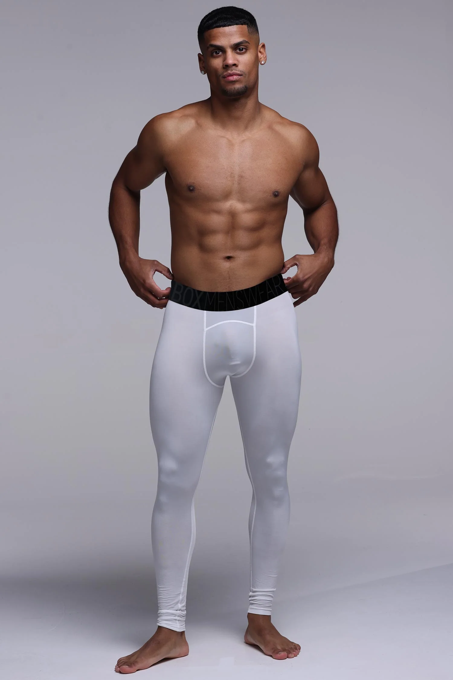 Featherweight Lounge Leggings - White - Image 4