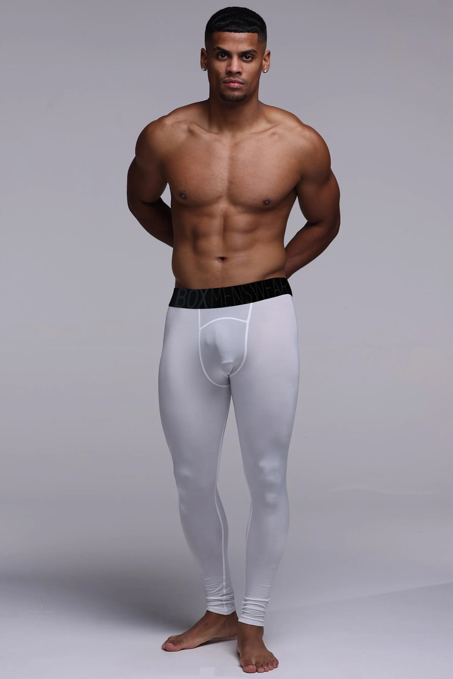 Featherweight Lounge Leggings - White - Image 6