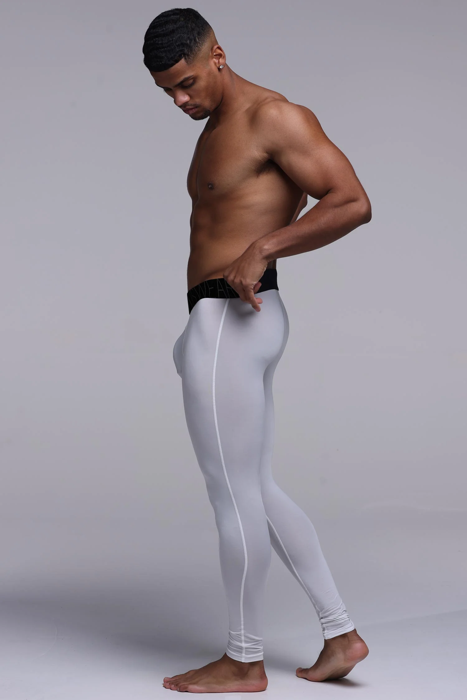 Featherweight Lounge Leggings - White - Image 7