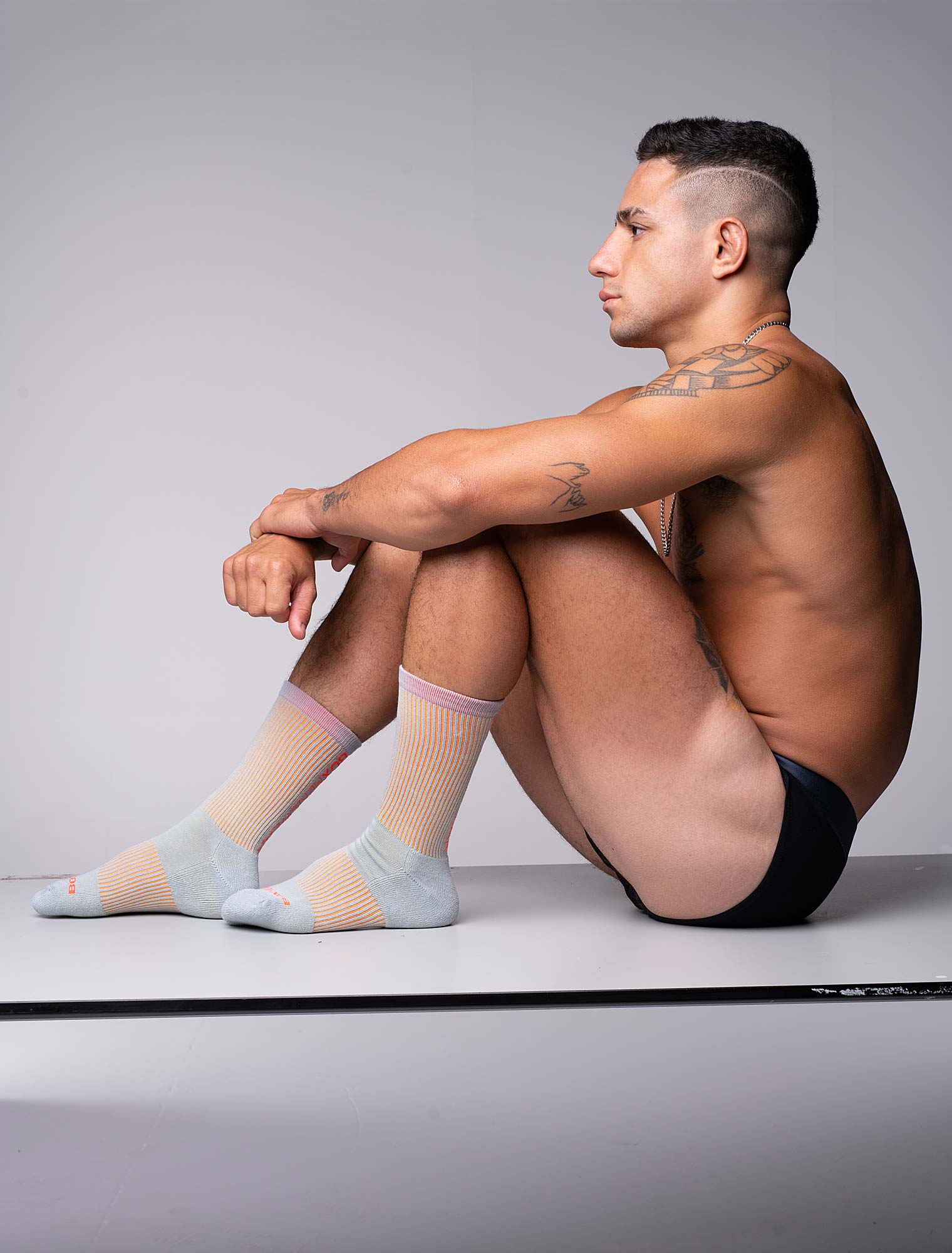 Highlighter Sports Socks - Dawn - Image 2