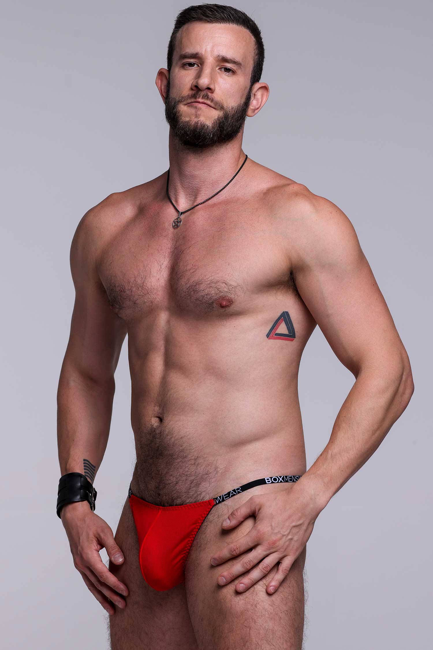 Male G-String 2.0 - Red - Image 4
