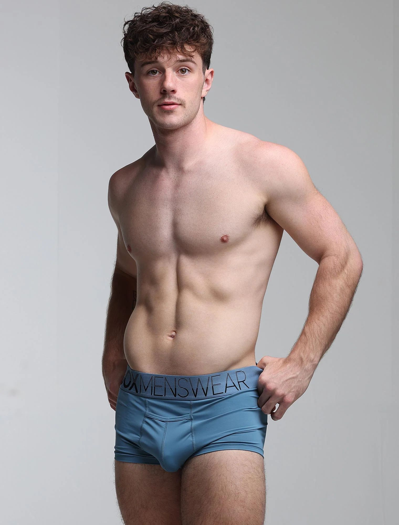 Mens Arched Keyhole Boxers - Oceanic Odyssey - Image 3