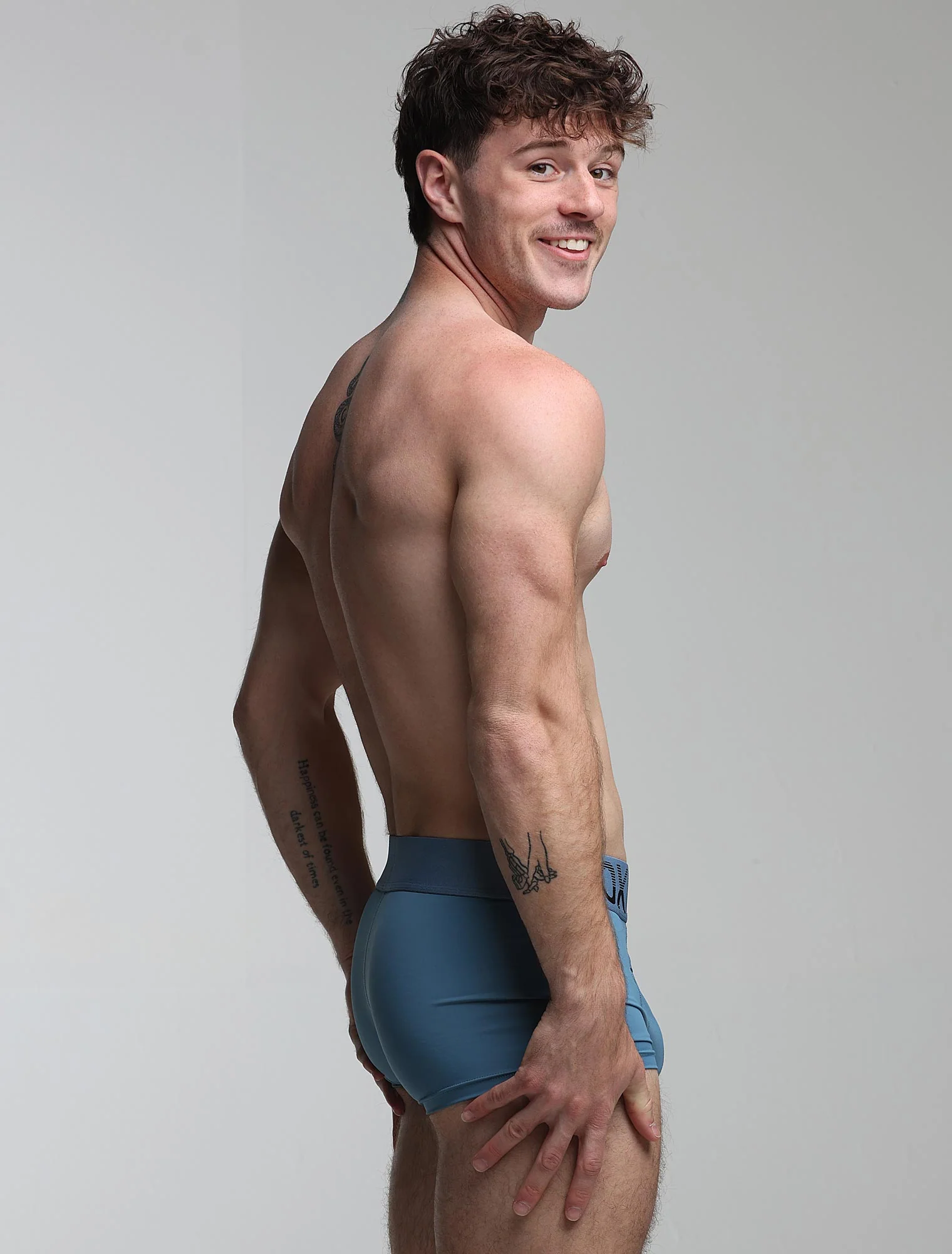 Mens Arched Keyhole Boxers - Oceanic Odyssey - Image 7