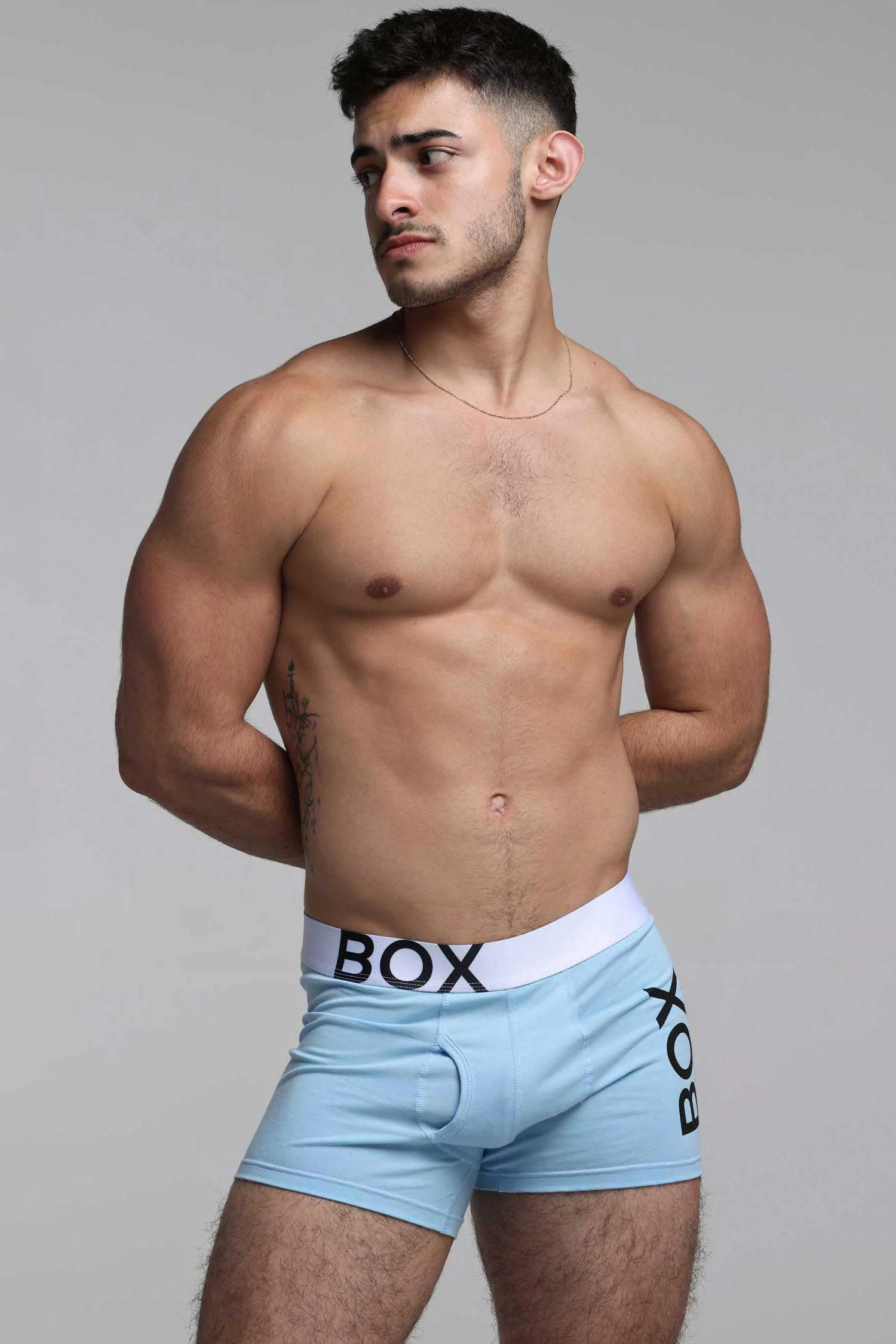 Mens Blue Boxers - Image 4