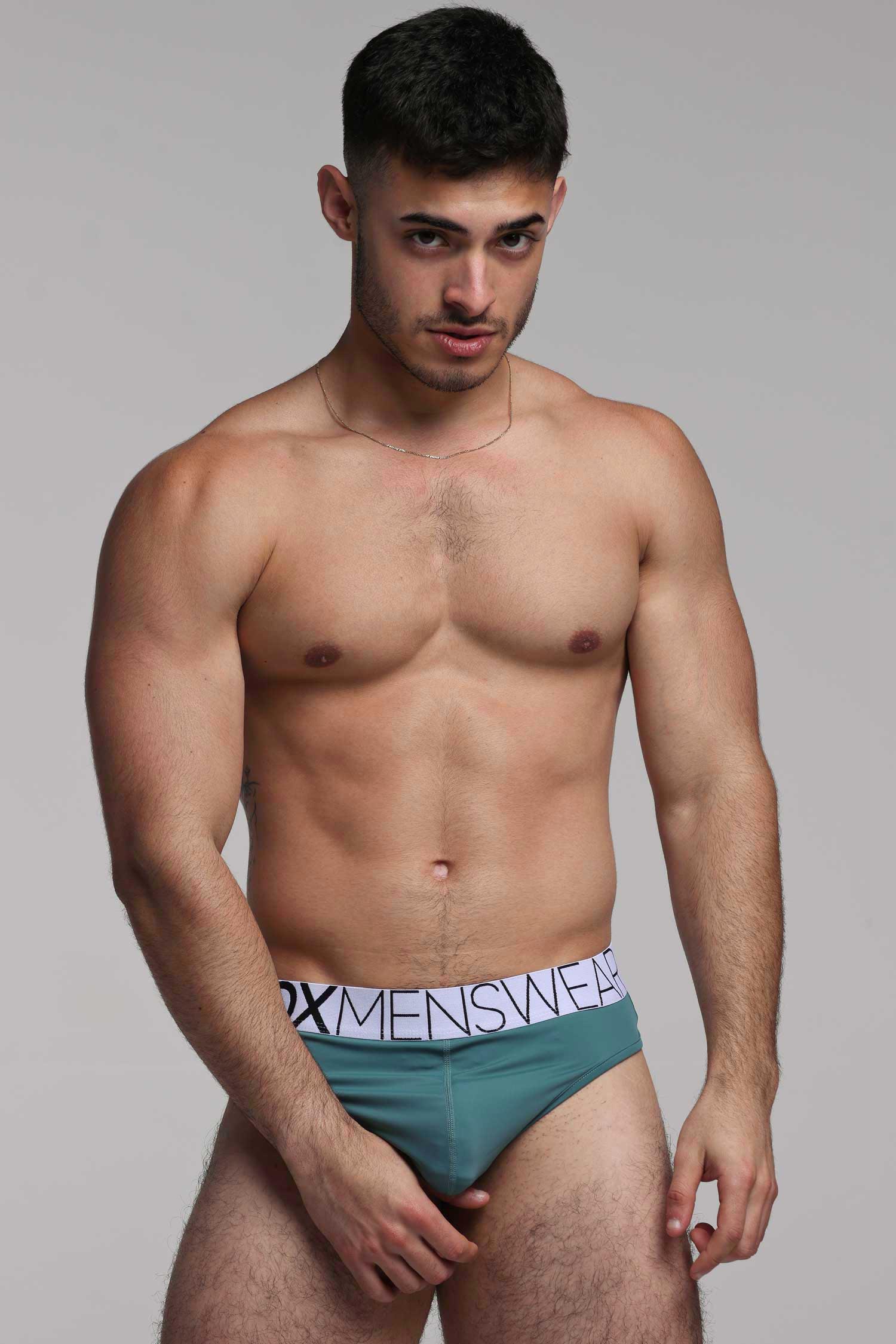 Brazilian Butt Briefs - Amazon Green - Image 6