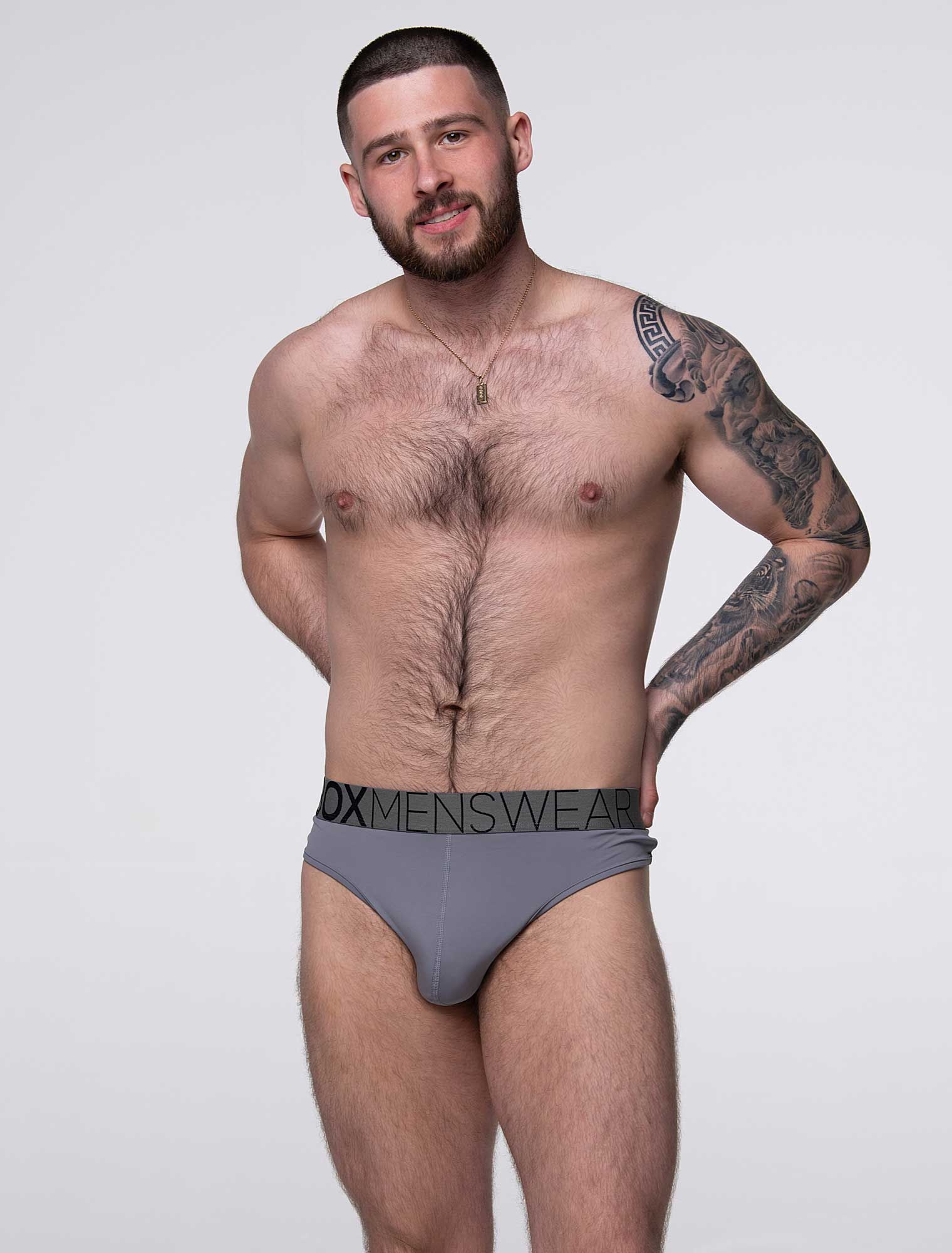 Brazilian Butt Briefs - São Paulo Grey - Image 11
