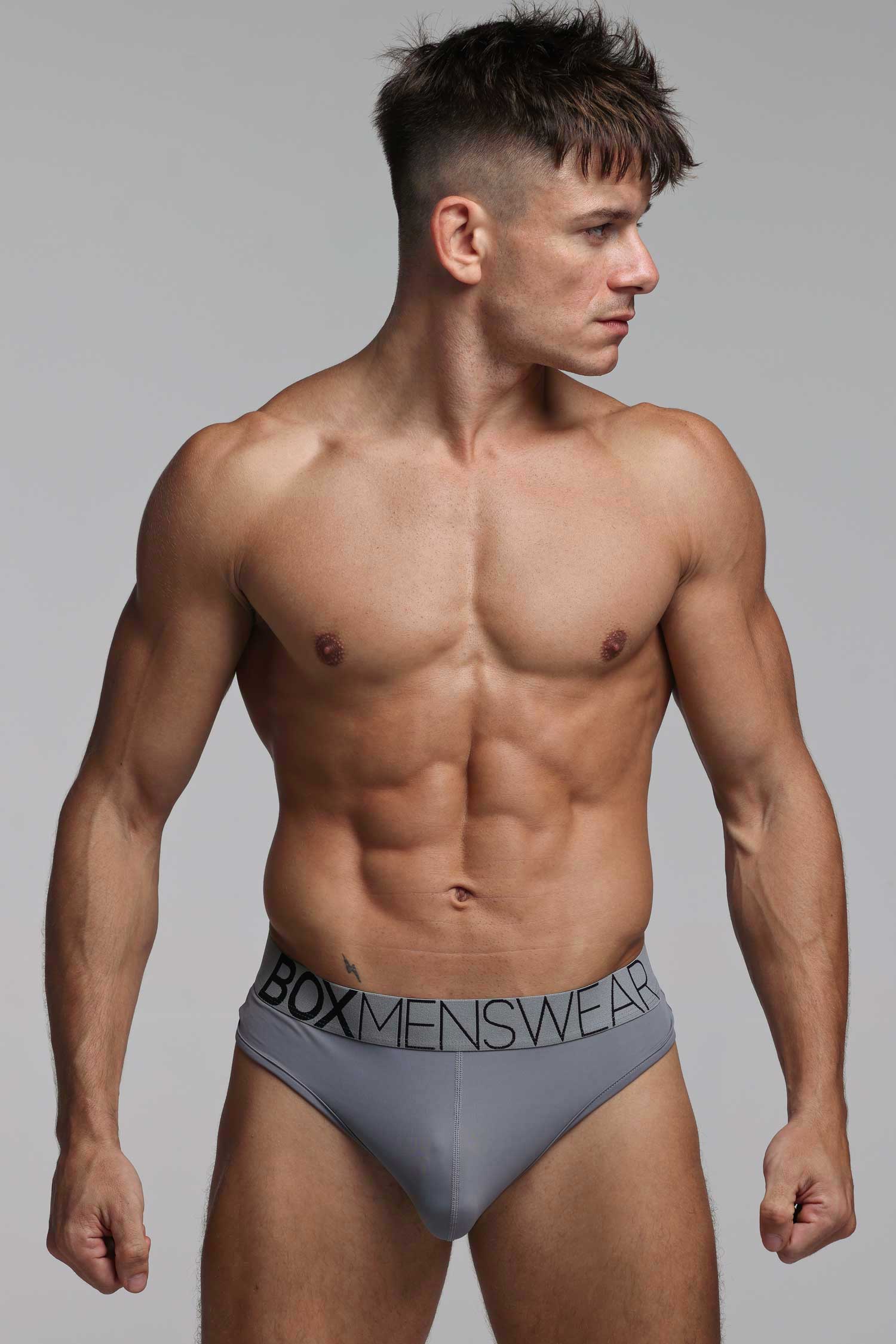 Brazilian Butt Briefs - São Paulo Grey - Image 4