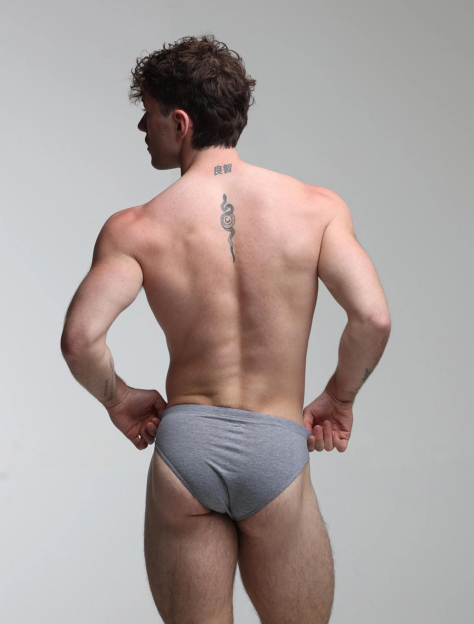 Minimal Briefs - Melange Grey - Image 6