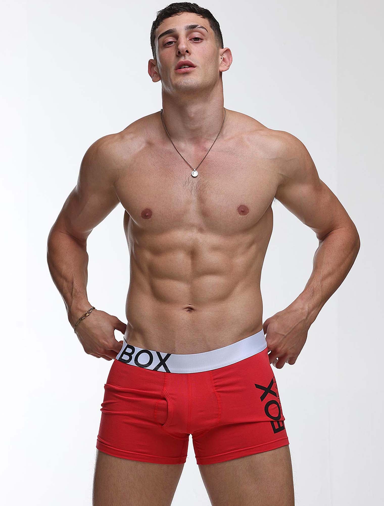Mens Red Boxers - Image 3