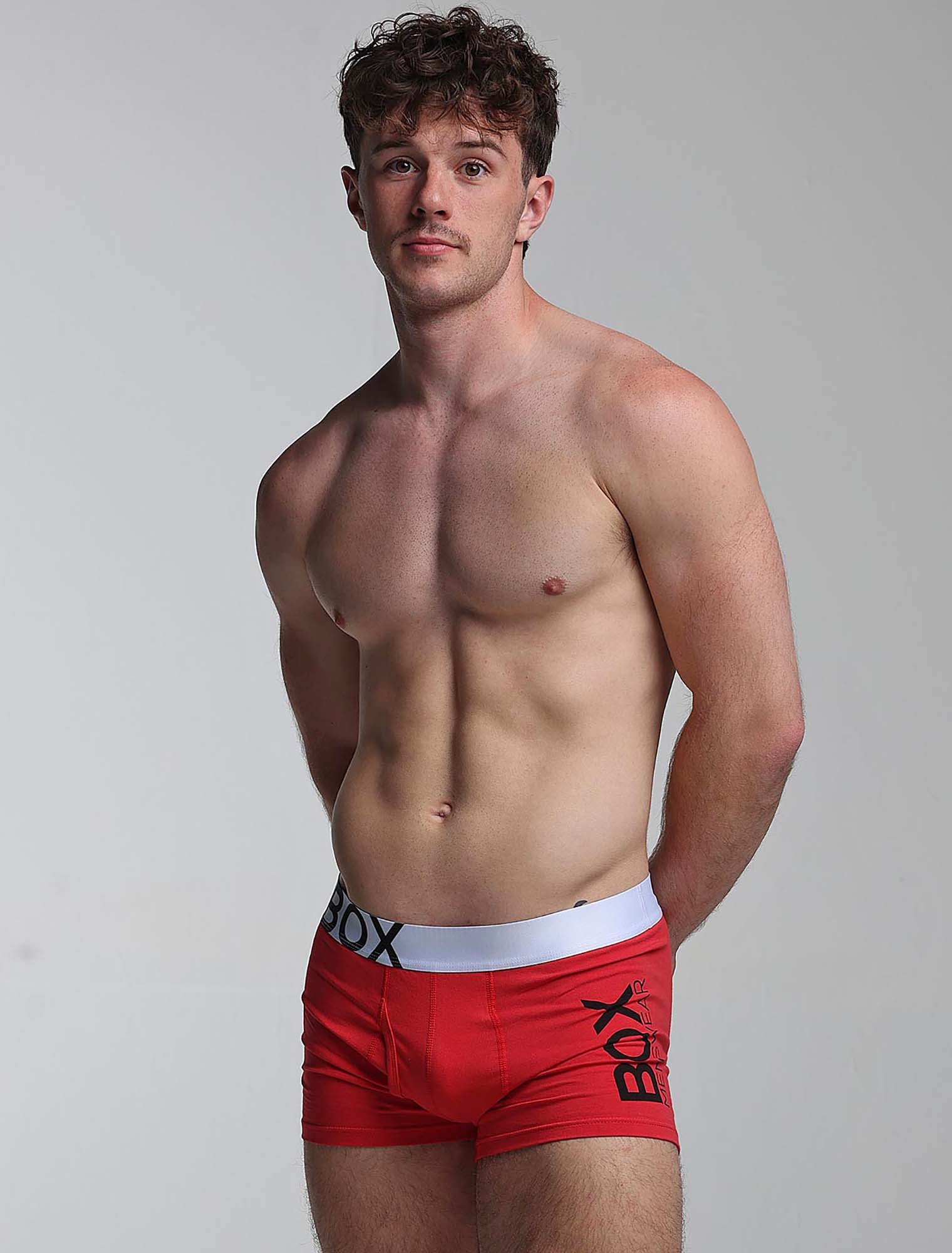 Mens Red Boxers - Image 4
