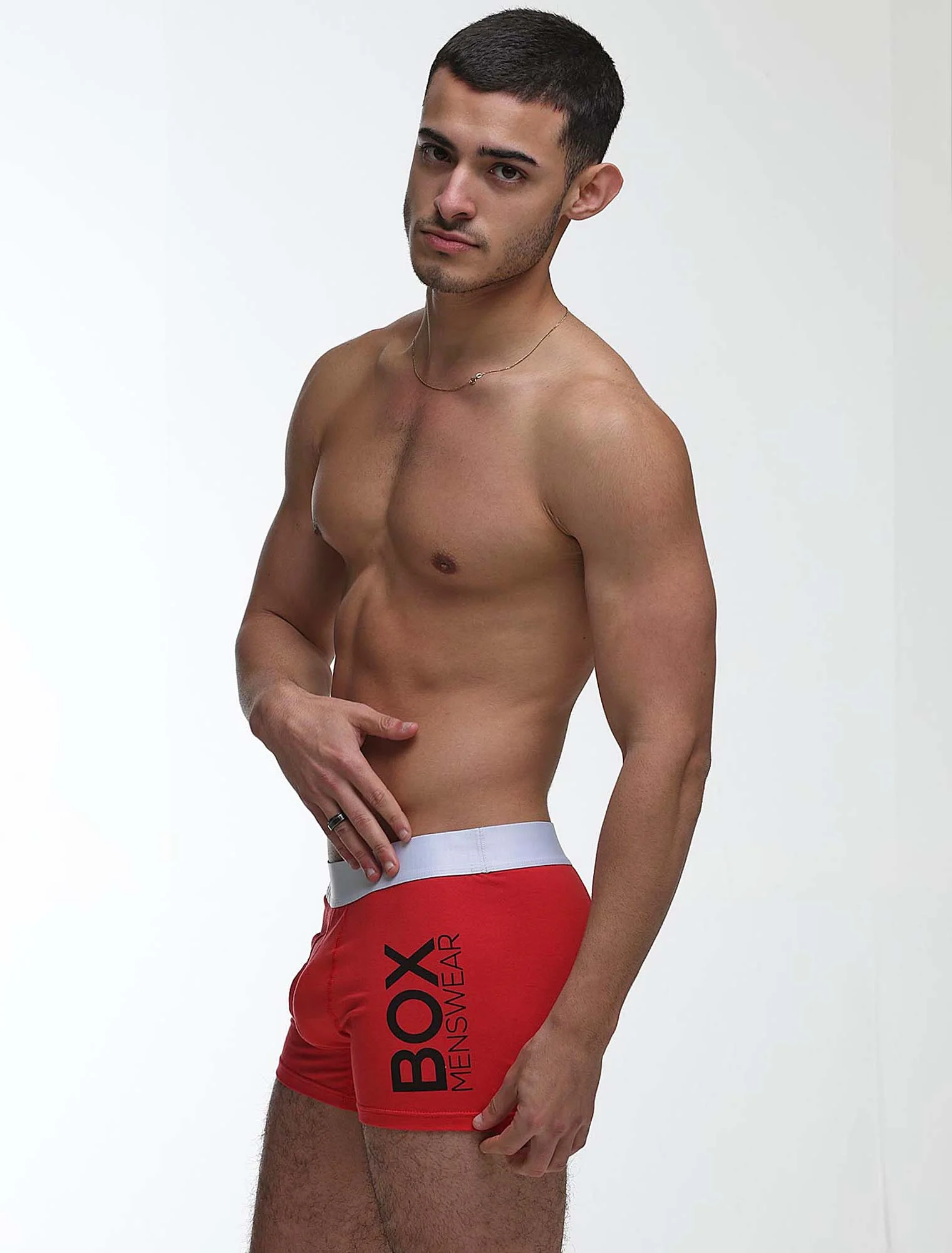 Mens Red Boxers - Image 6