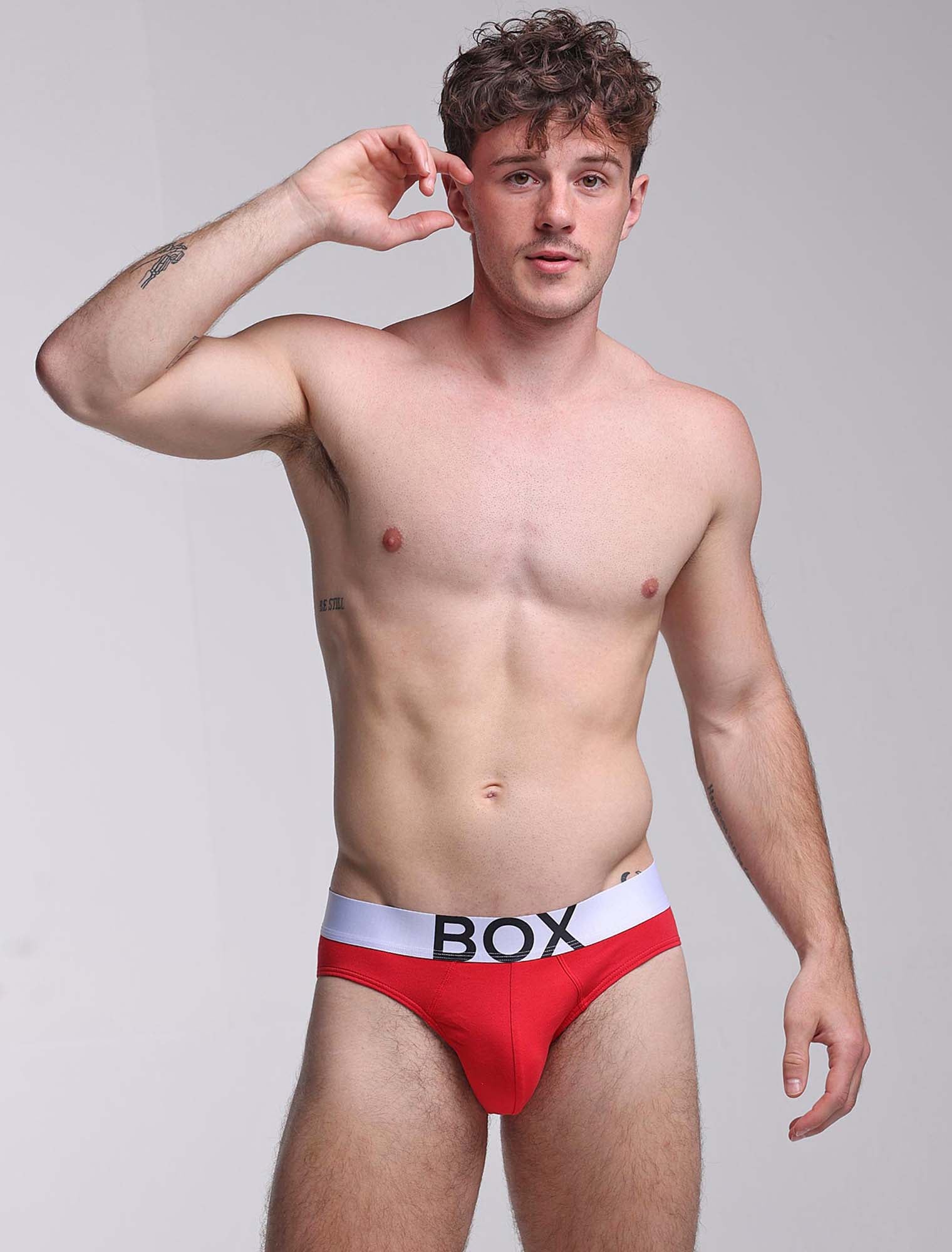 Mens Red Briefs - Image 10