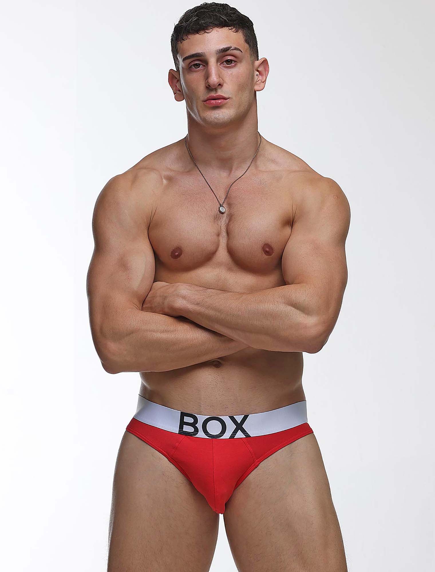 Mens Red Briefs - Image 3