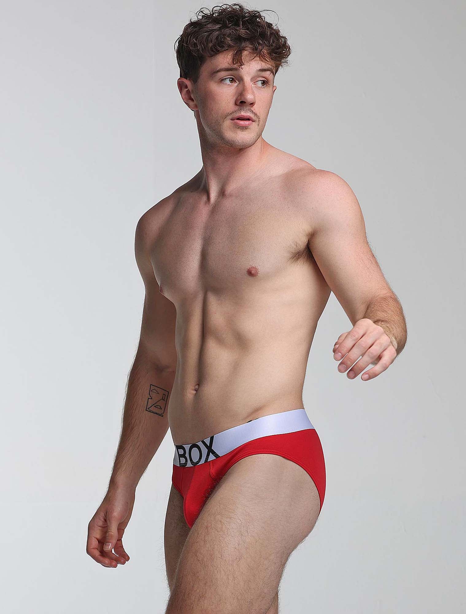 Mens Red Briefs - Image 4