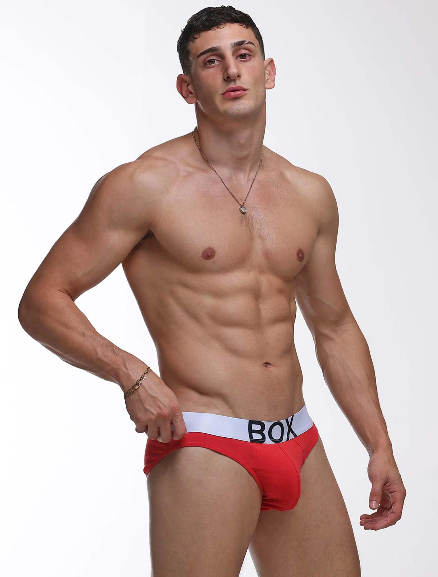 Mens Red Briefs - Image 6
