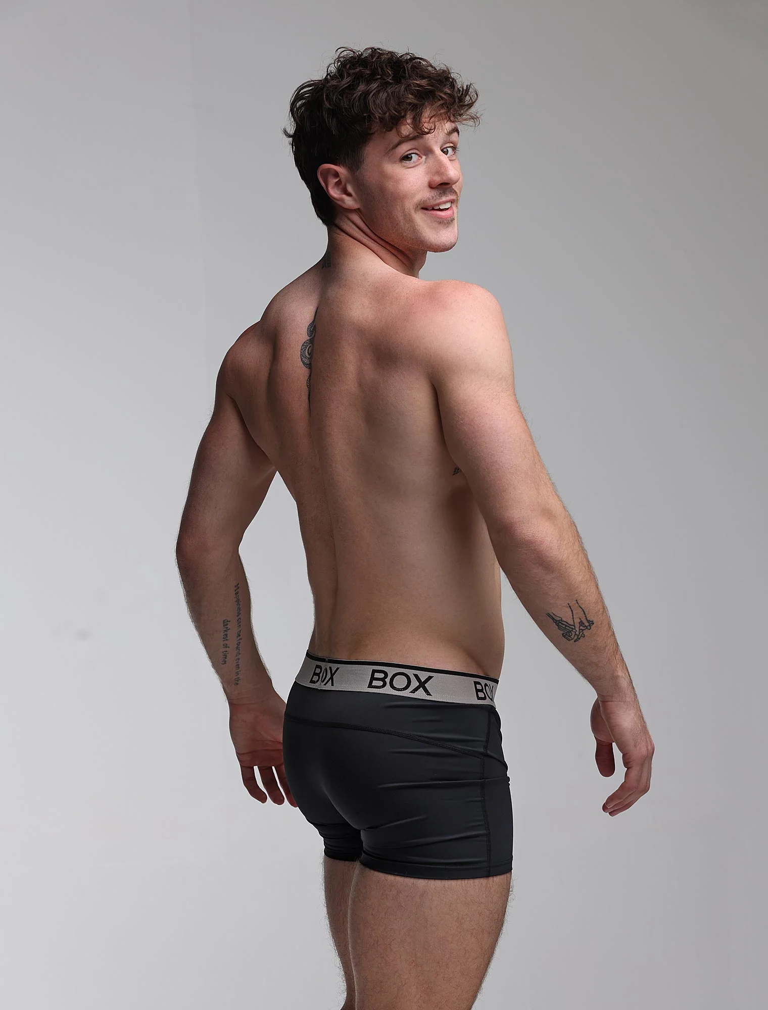 Mens Sports Boxers - Black Intensity - Image 10