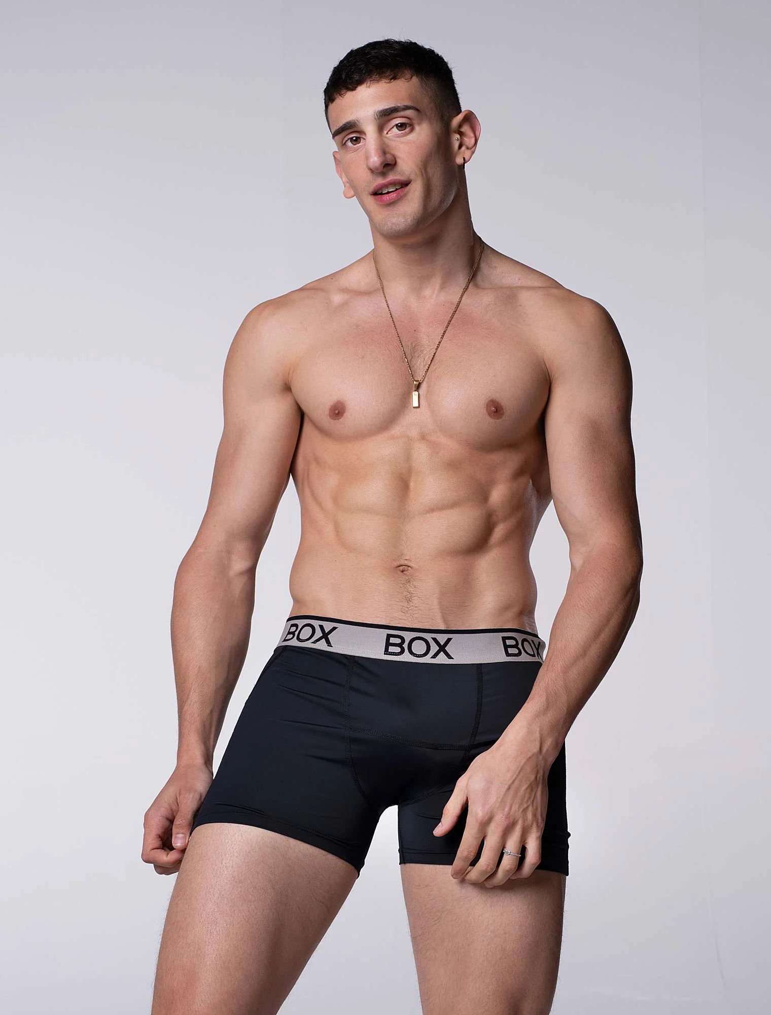 Mens Sports Boxers - Black Intensity - Image 5