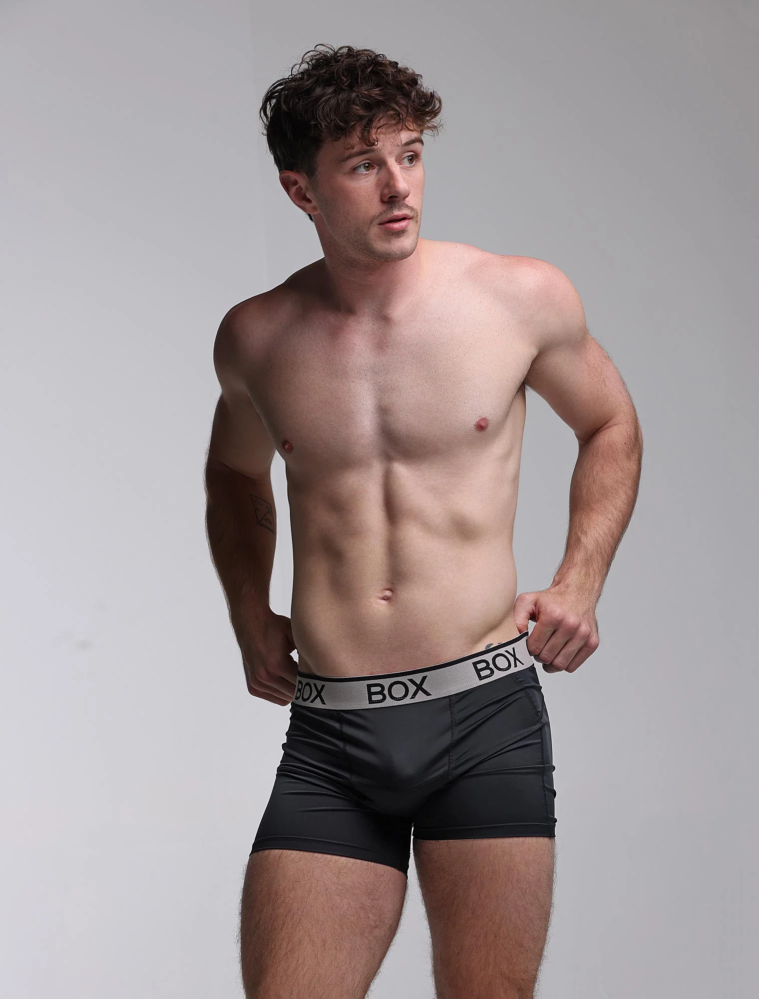Mens Sports Boxers - Black Intensity - Image 9