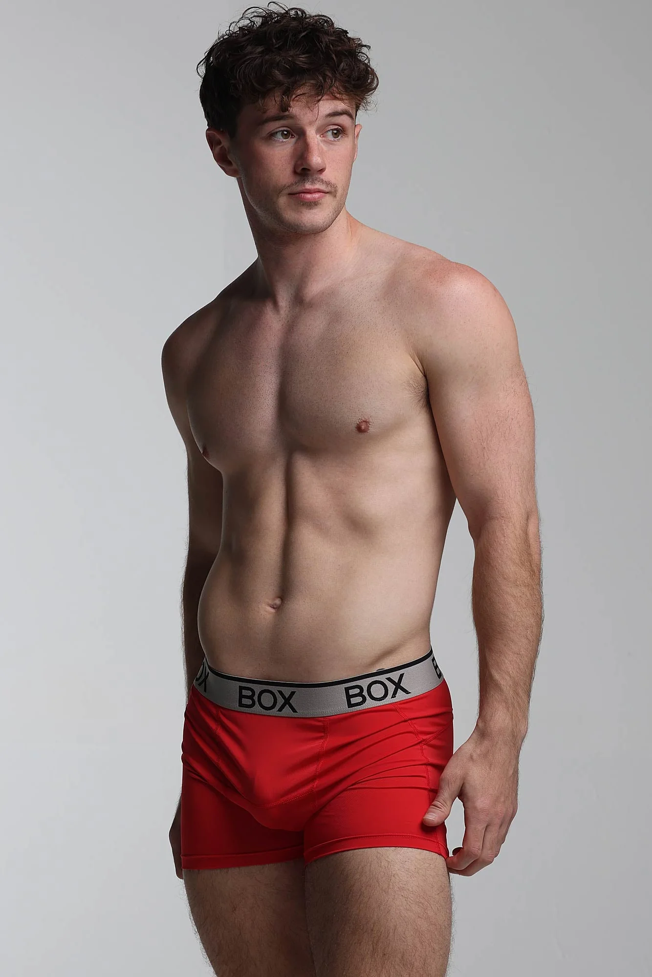 Mens Sports Boxers - Red Ignition