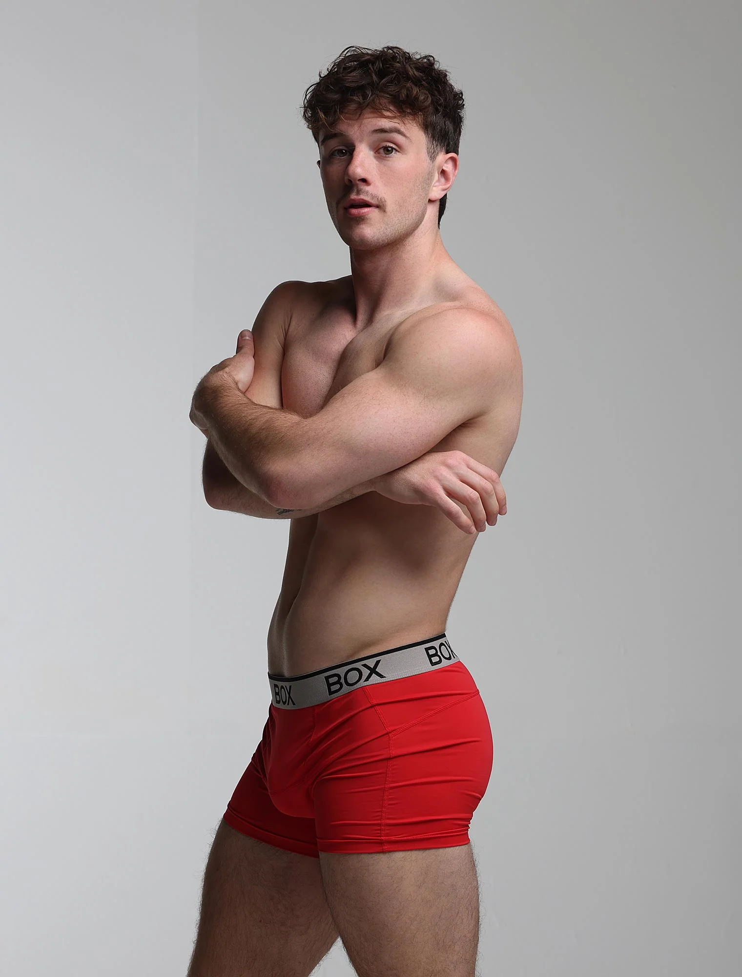 Mens Sports Boxers - Red Ignition - Image 10