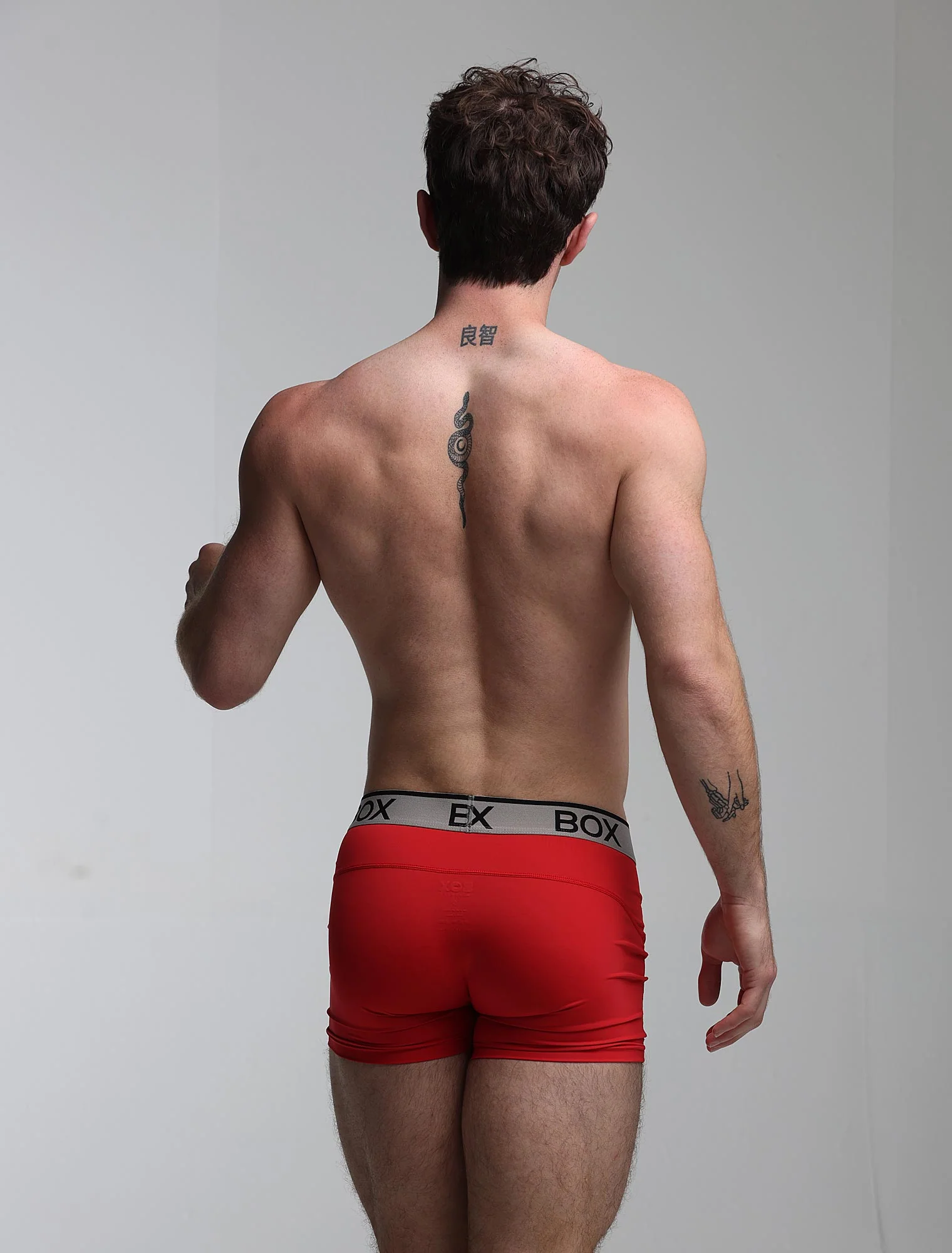 Mens Sports Boxers - Red Ignition - Image 11