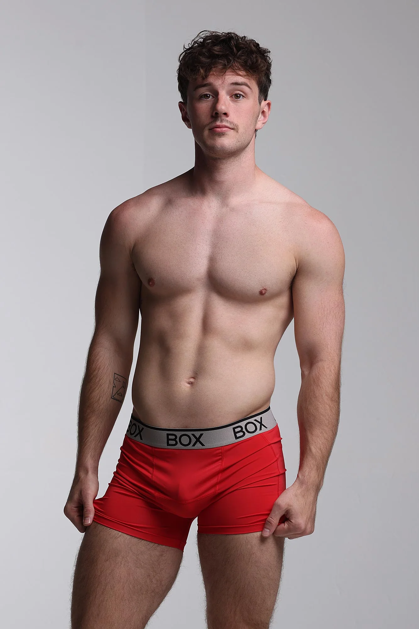 Mens Sports Boxers - Red Ignition - Image 3