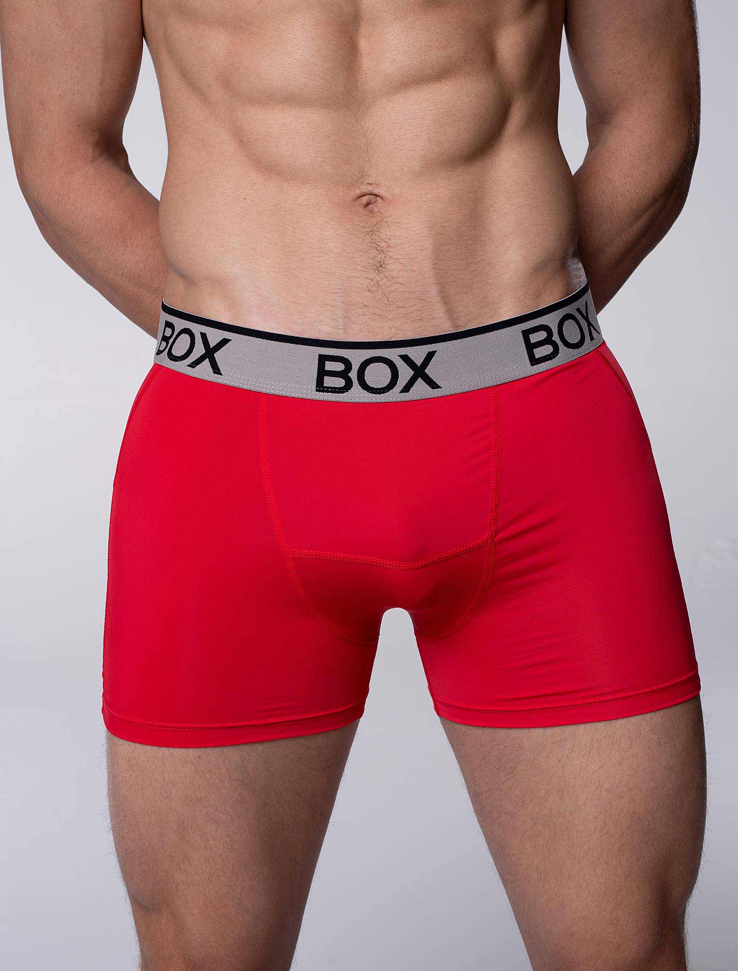 Mens Sports Boxers - Red Ignition - Image 4