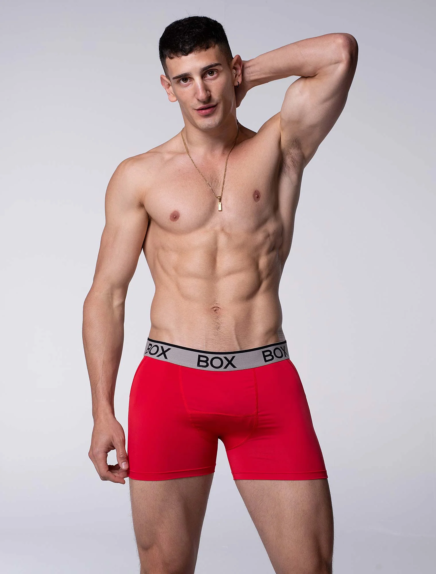Mens Sports Boxers - Red Ignition - Image 5
