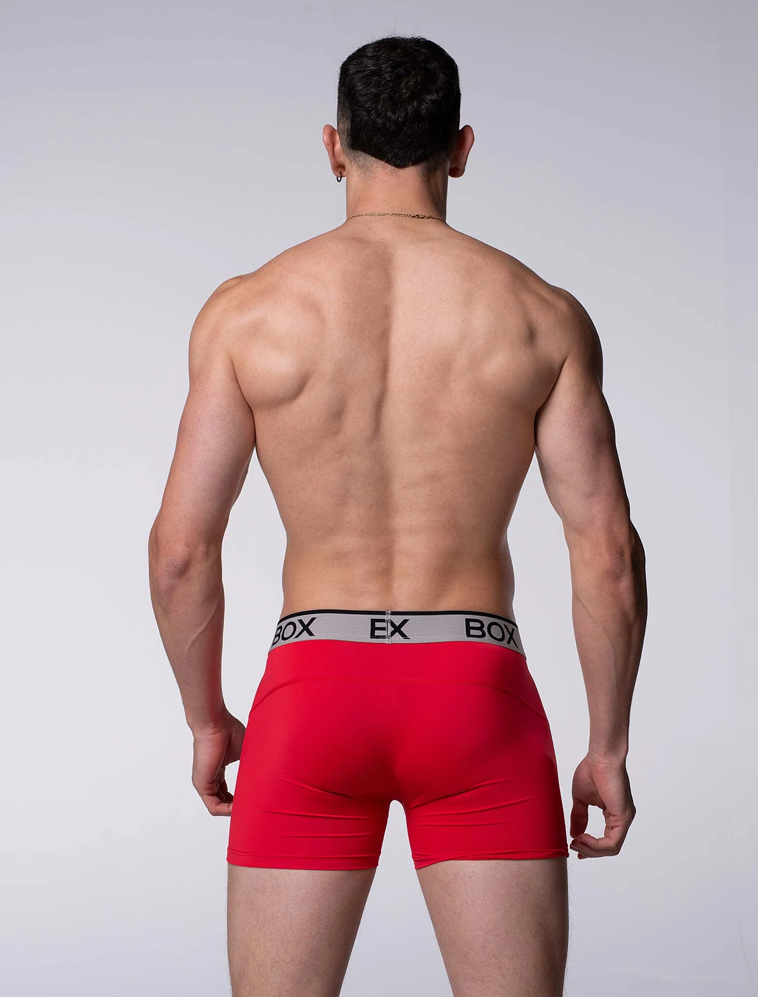 Mens Sports Boxers - Red Ignition - Image 7