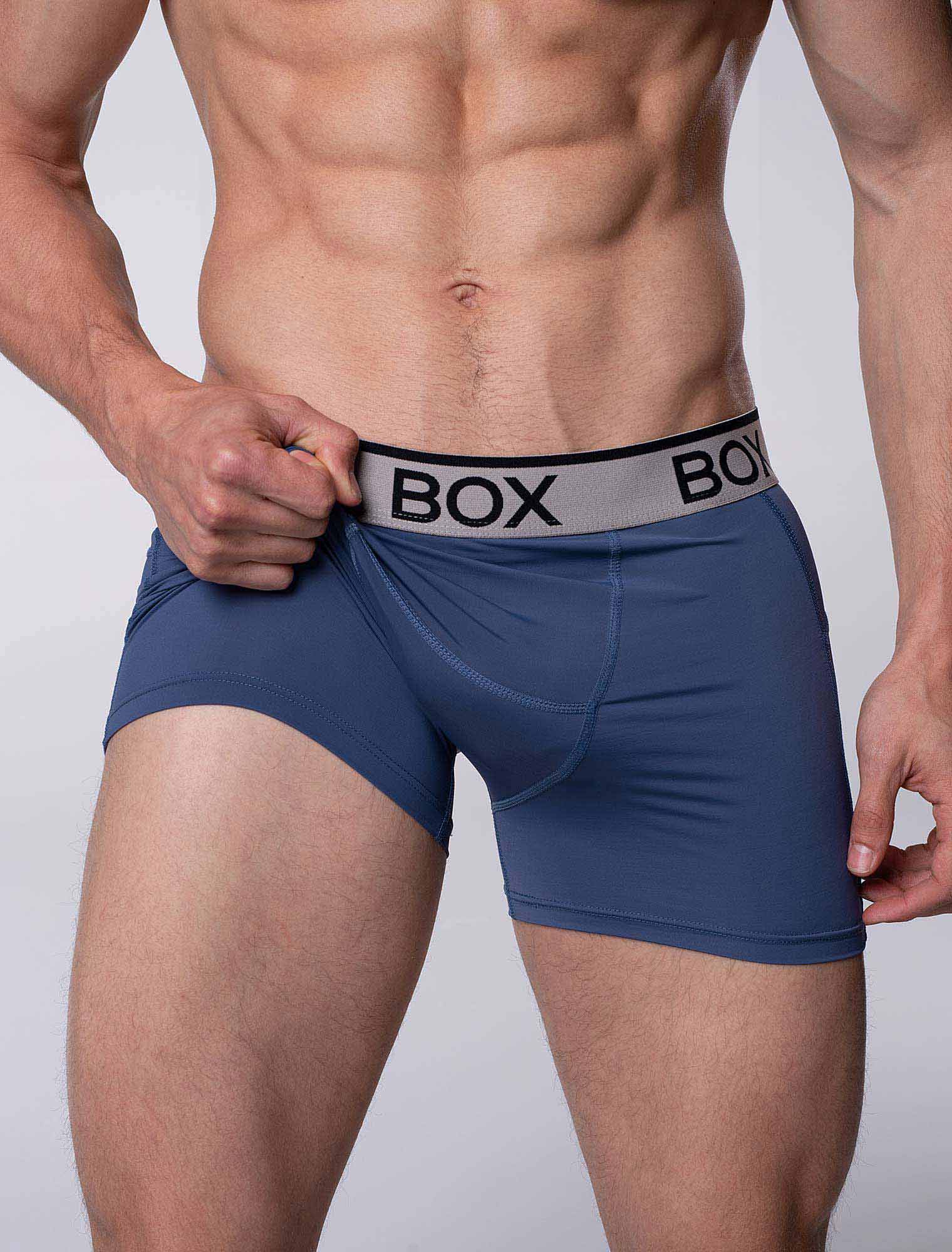 Mens Sports Boxers - Velocity Blue - Image 5