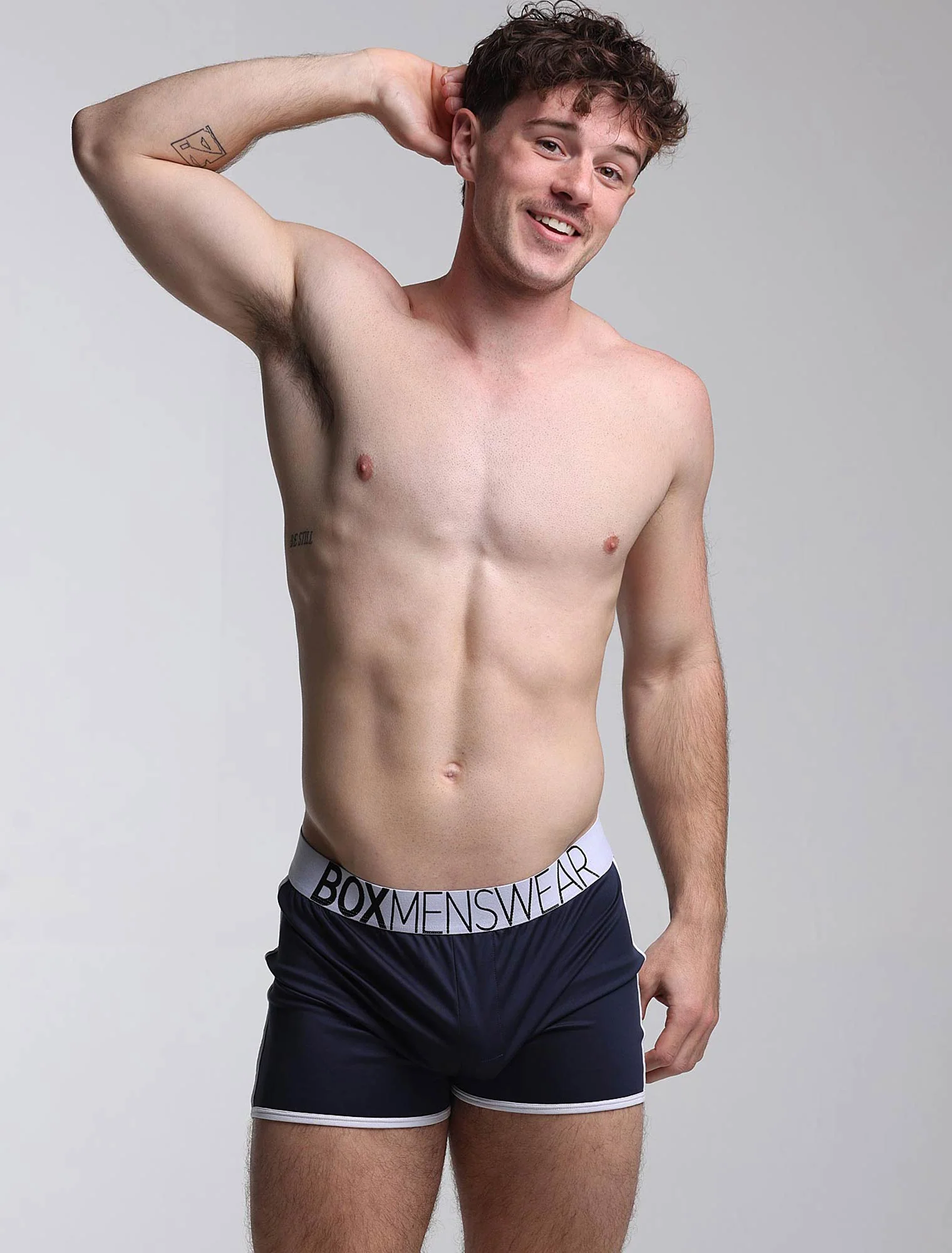 Mens Sports Loose Fit Boxers - Wall Street - Image 5