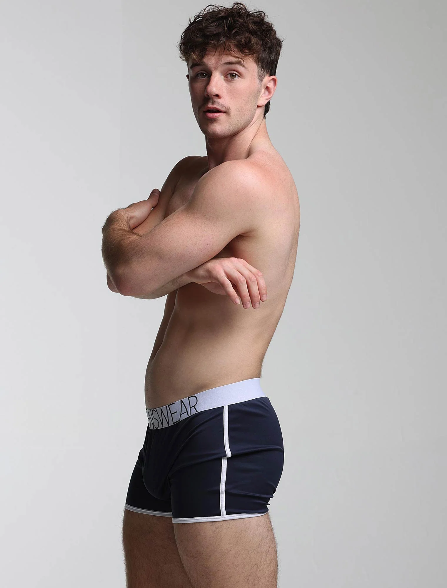 Mens Sports Loose Fit Boxers - Wall Street - Image 6