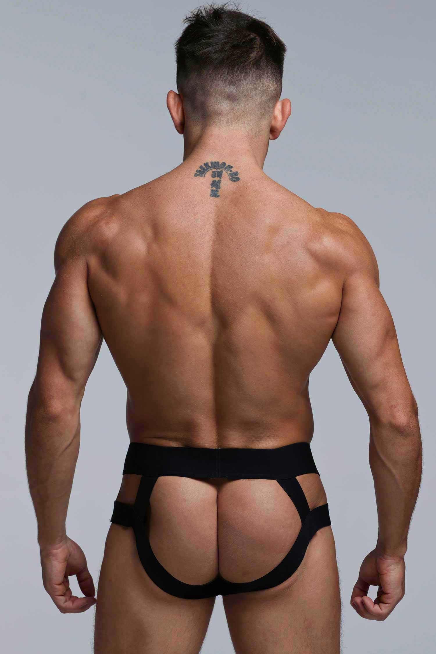 Mens Suspender Jockstrap 3.0 : With Bounce - Burgundy - Image 8