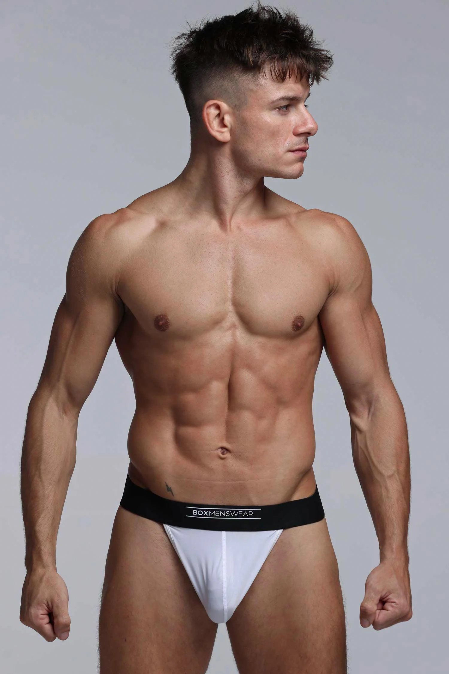 Mens Thong 3.0 - Transparent White - Image 5