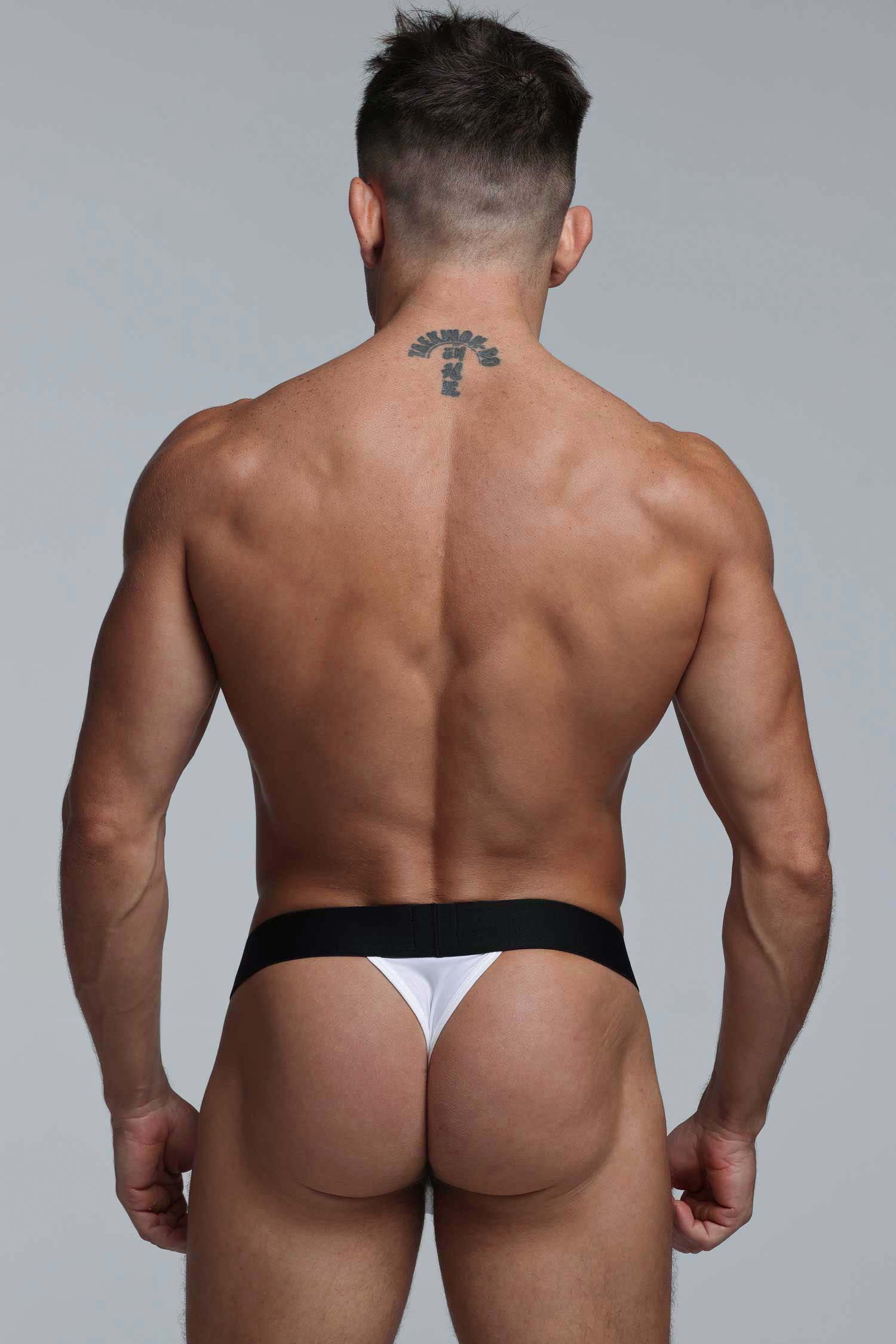 Mens Thong 3.0 - Transparent White - Image 8