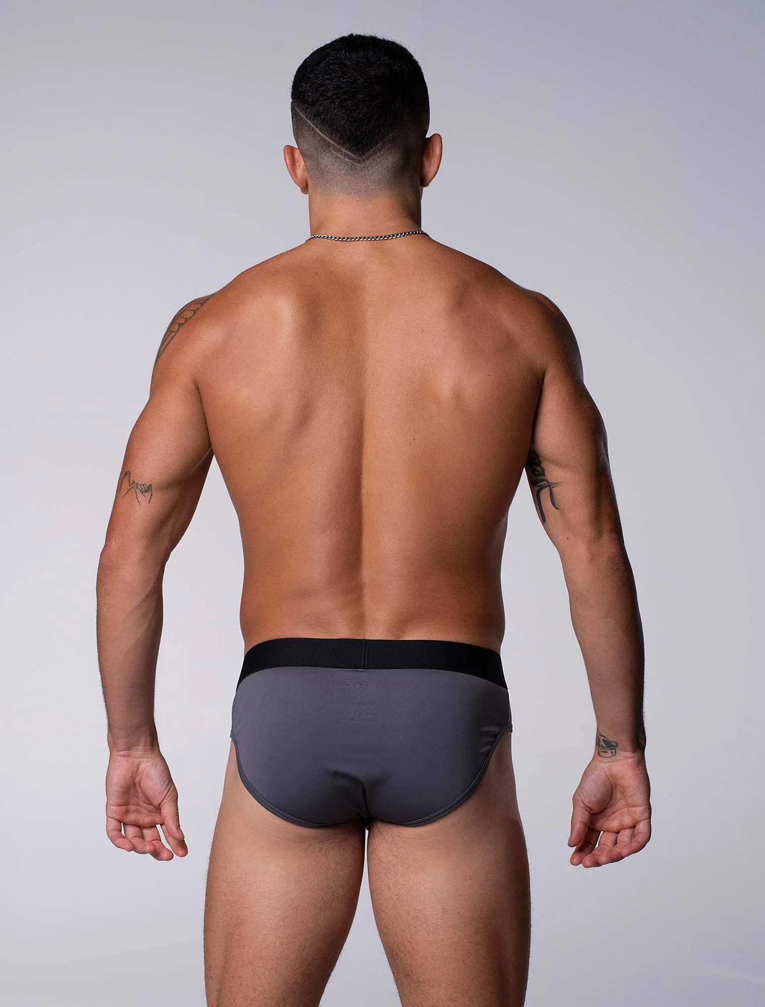Motion Mesh Briefs - Grey - Image 5