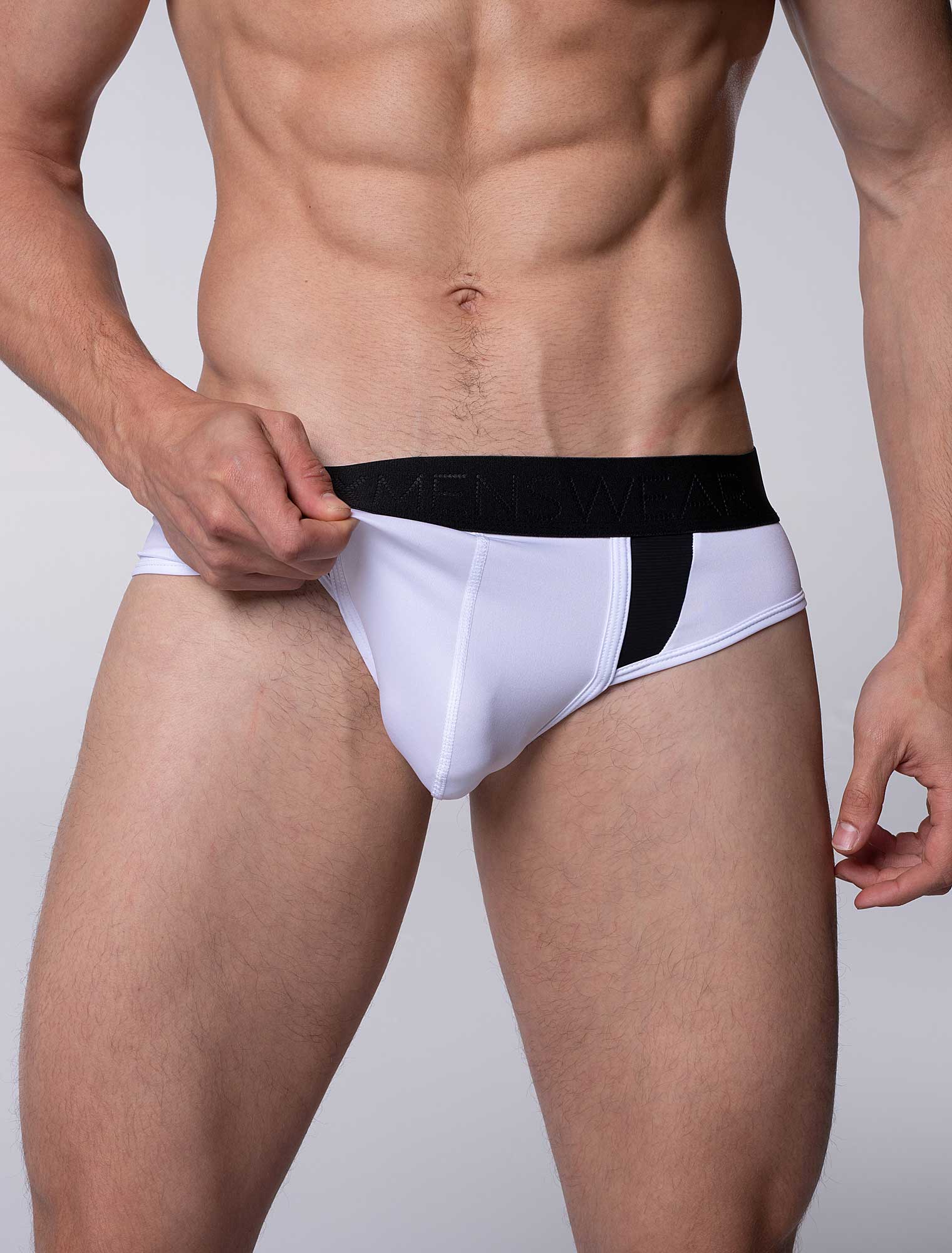 Motion Mesh Briefs - White - Image 2