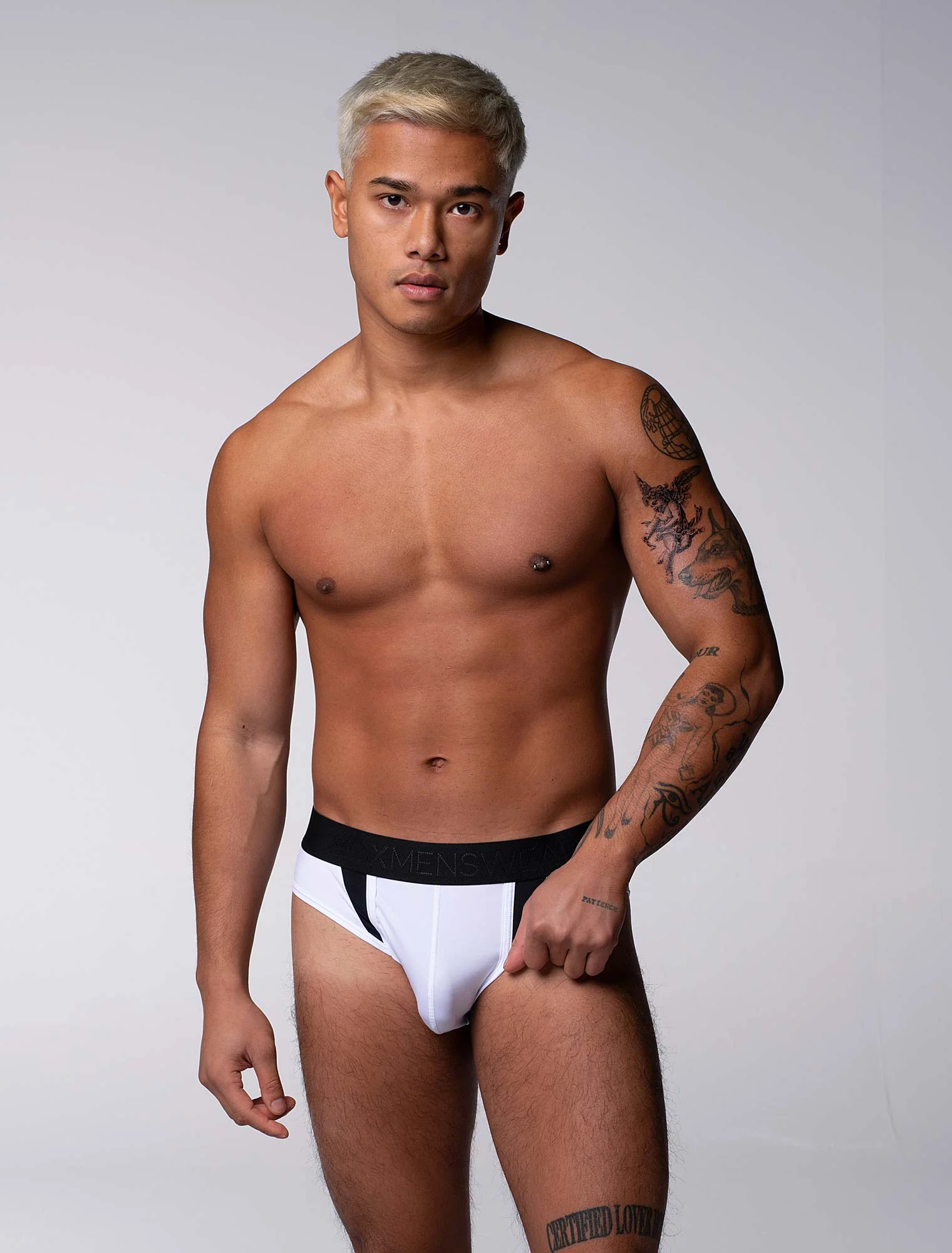 Motion Mesh Briefs - White - Image 3
