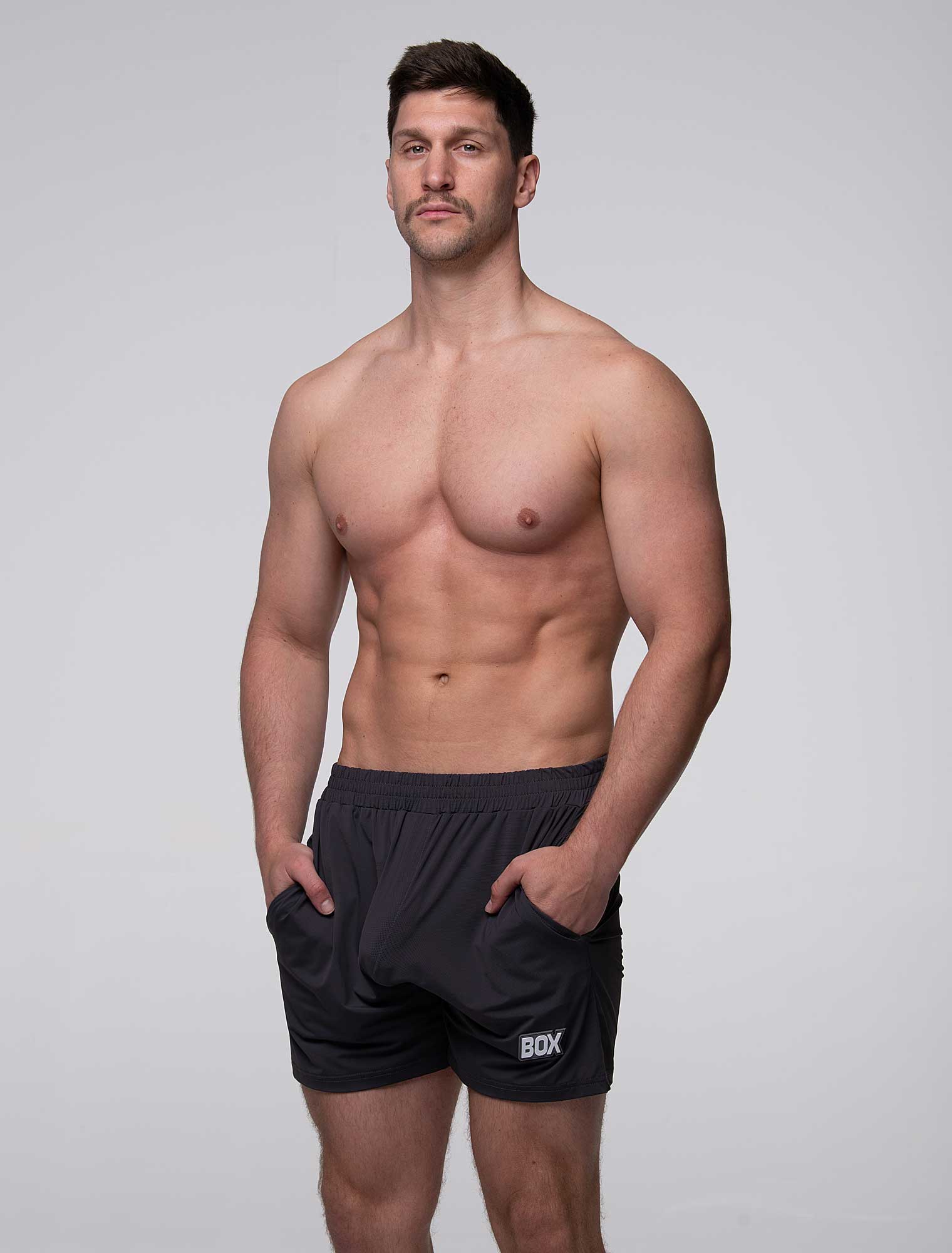Mesh Football Shorts - Defence Grey - Image 4
