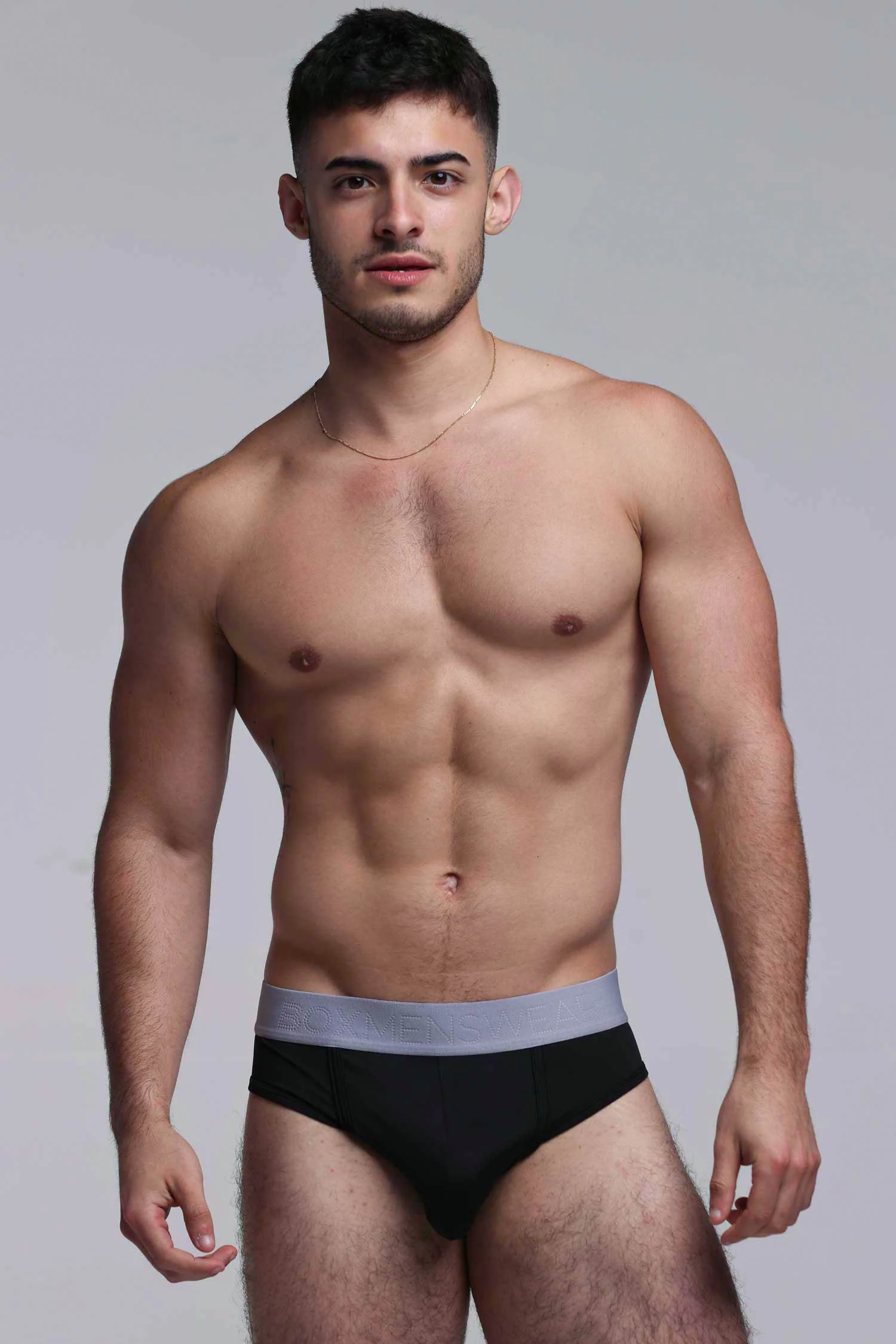 Mesh Panel Briefs - Midnight Milan - Image 3