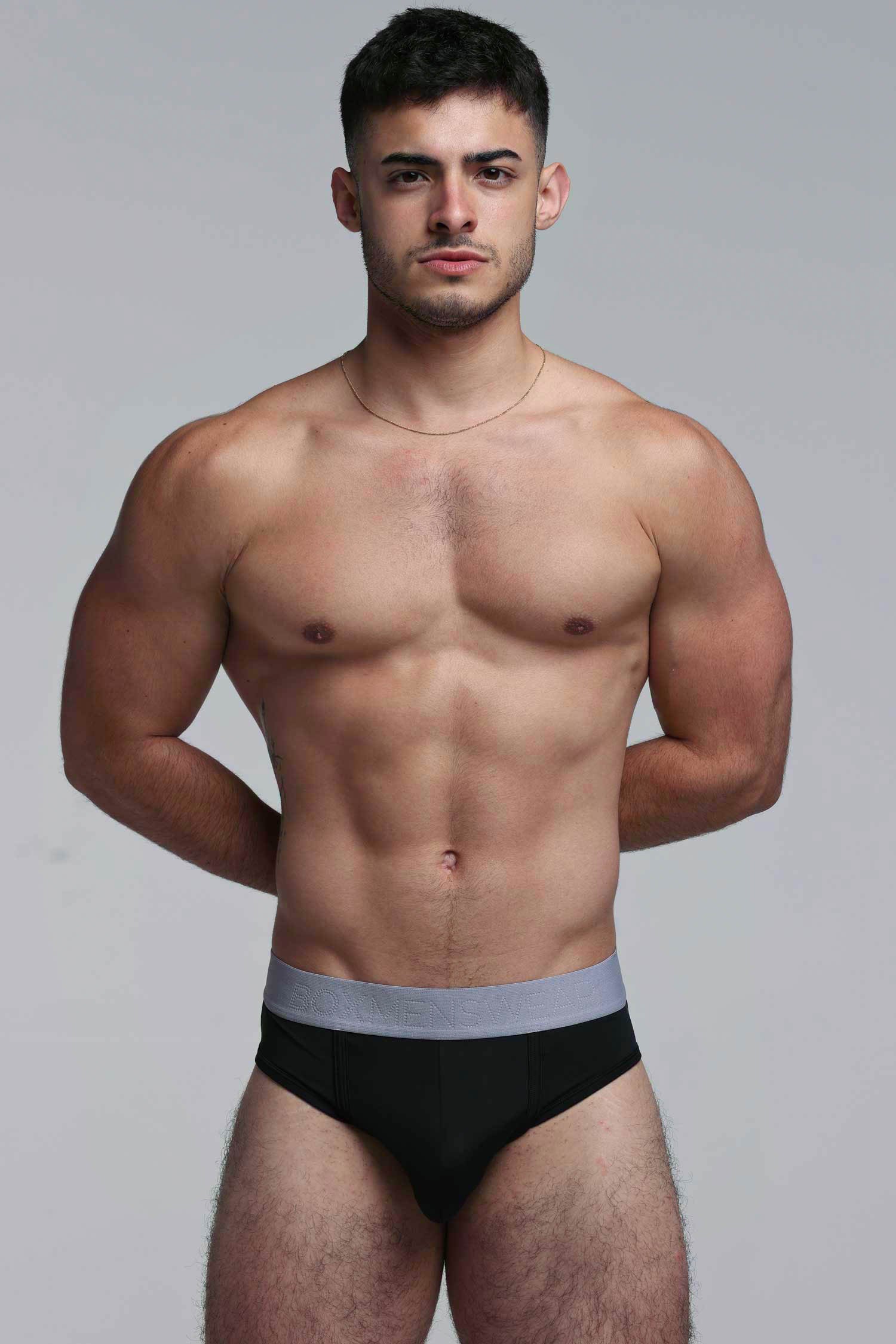 Mesh Panel Briefs - Midnight Milan - Image 4